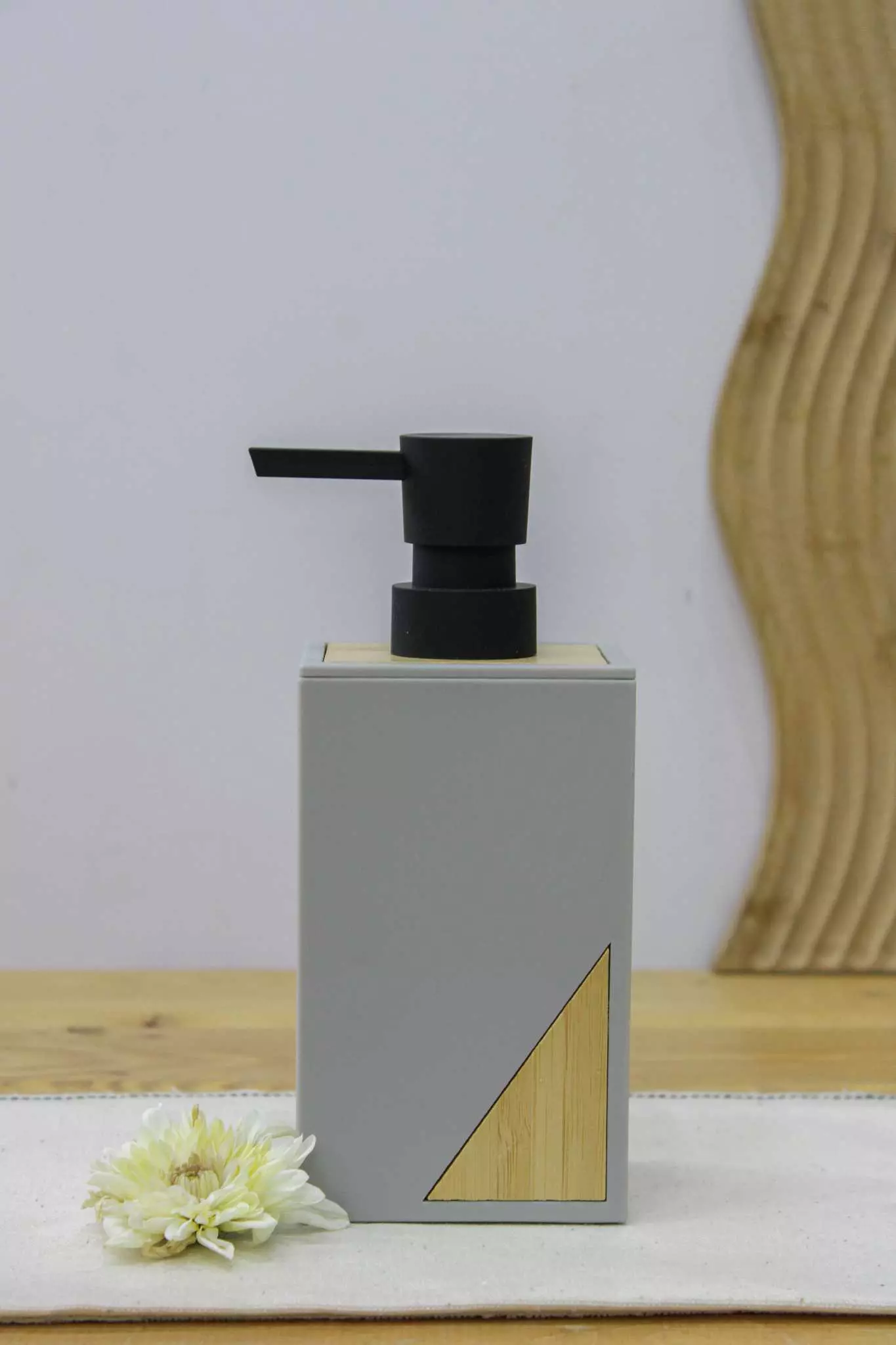 جا مایع مستطیل مخملی بامبو