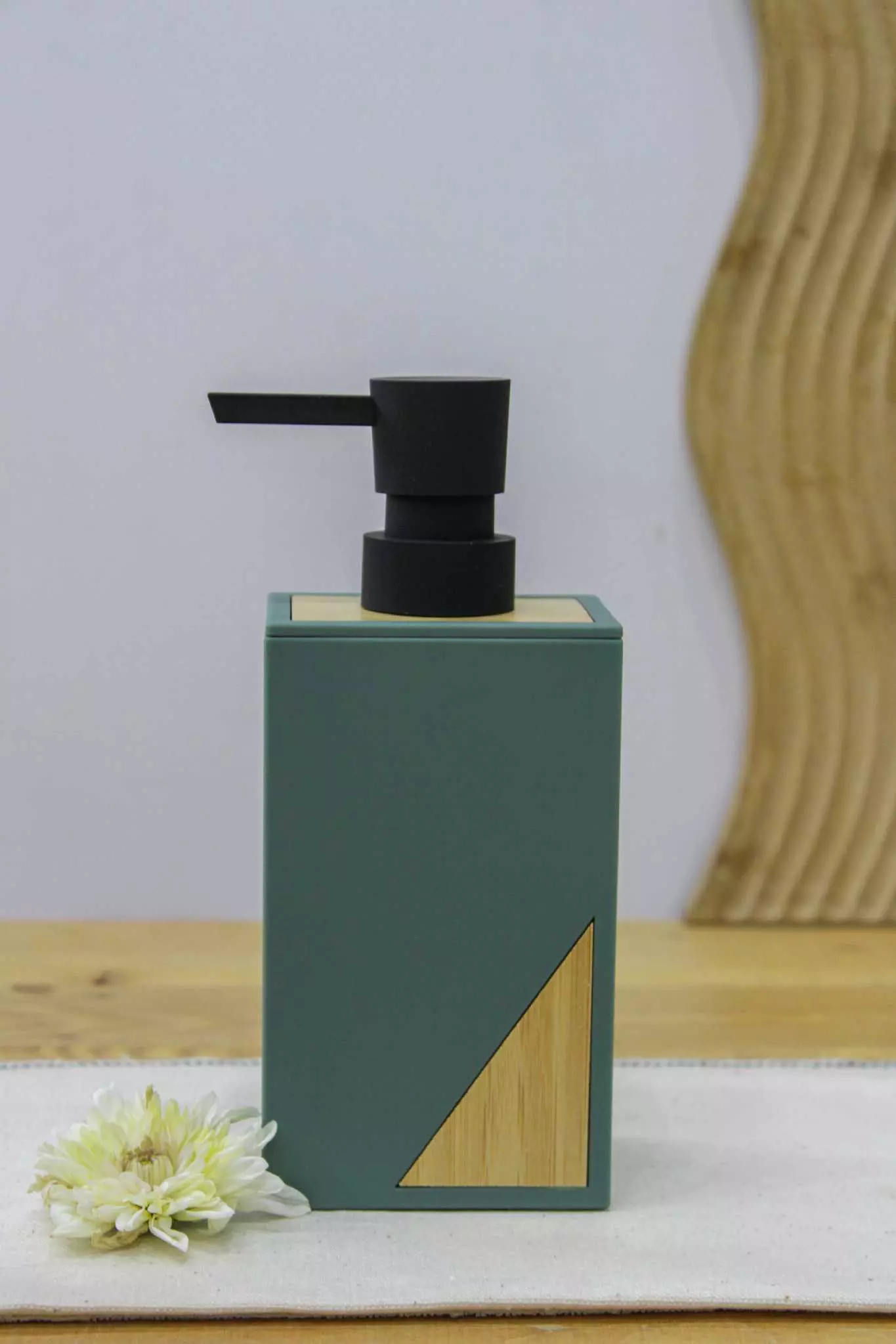 جا مایع مستطیل مخملی بامبو