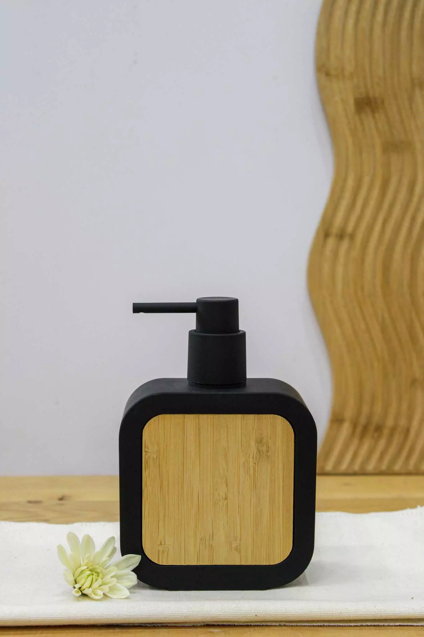 جا مایع مربع مخملی بامبو