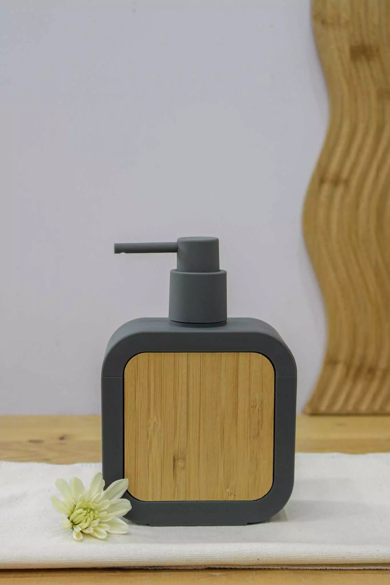 جا مایع مربع مخملی بامبو