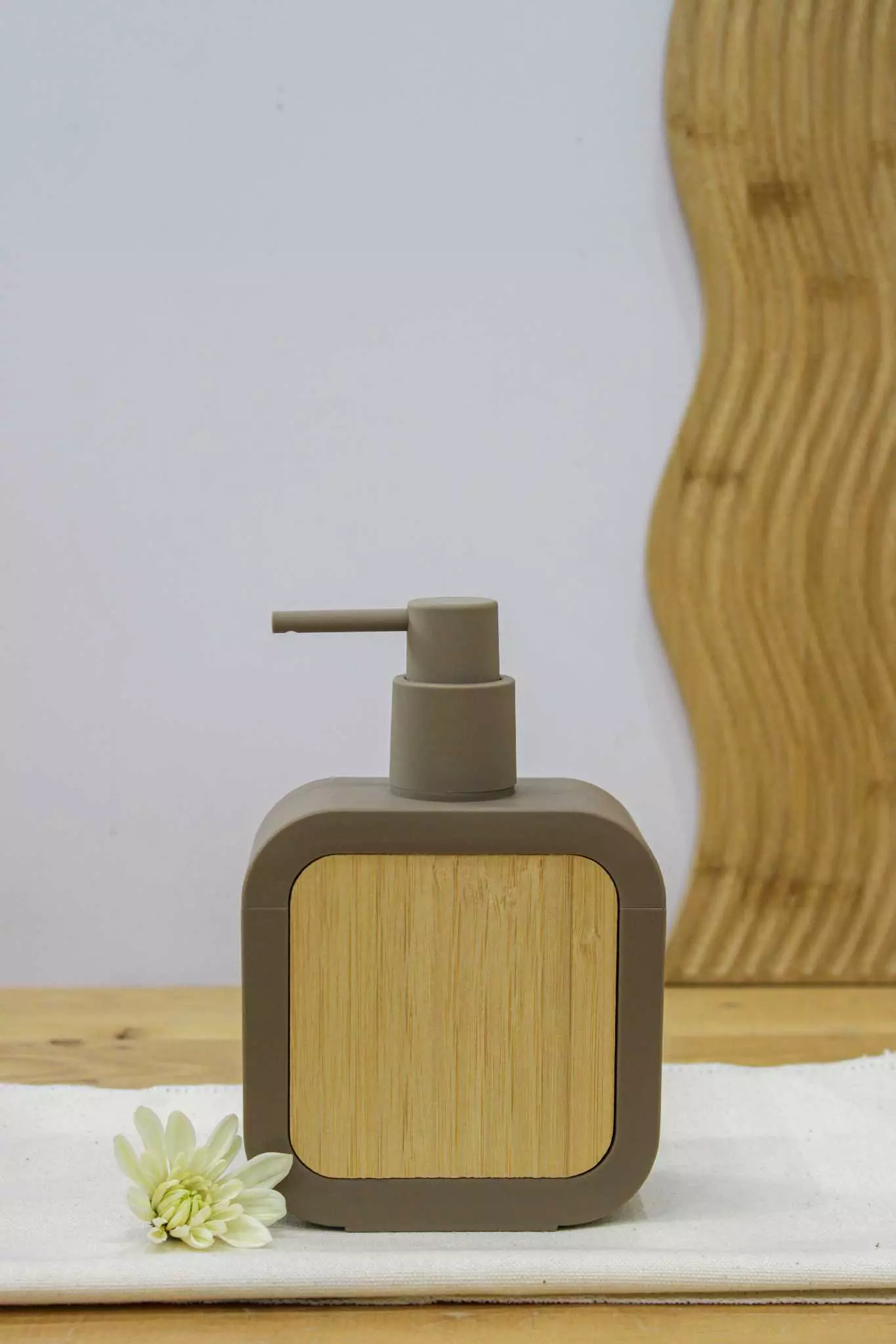 جا مایع مربع مخملی بامبو