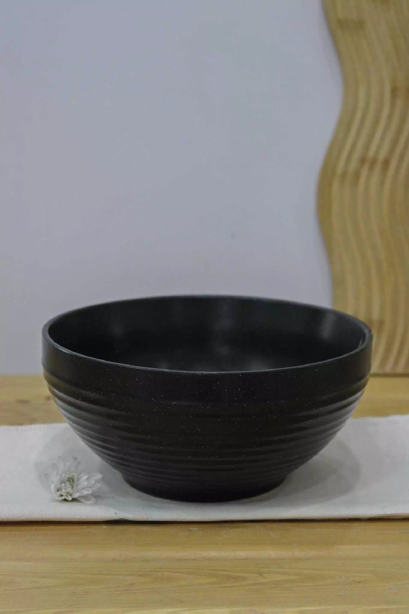 کاسه سالاد مشکی مات