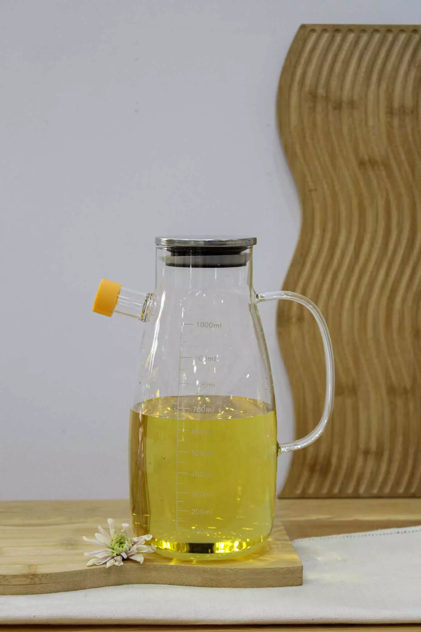 روغن ریز 1 لیتری درب استیل پیرکس