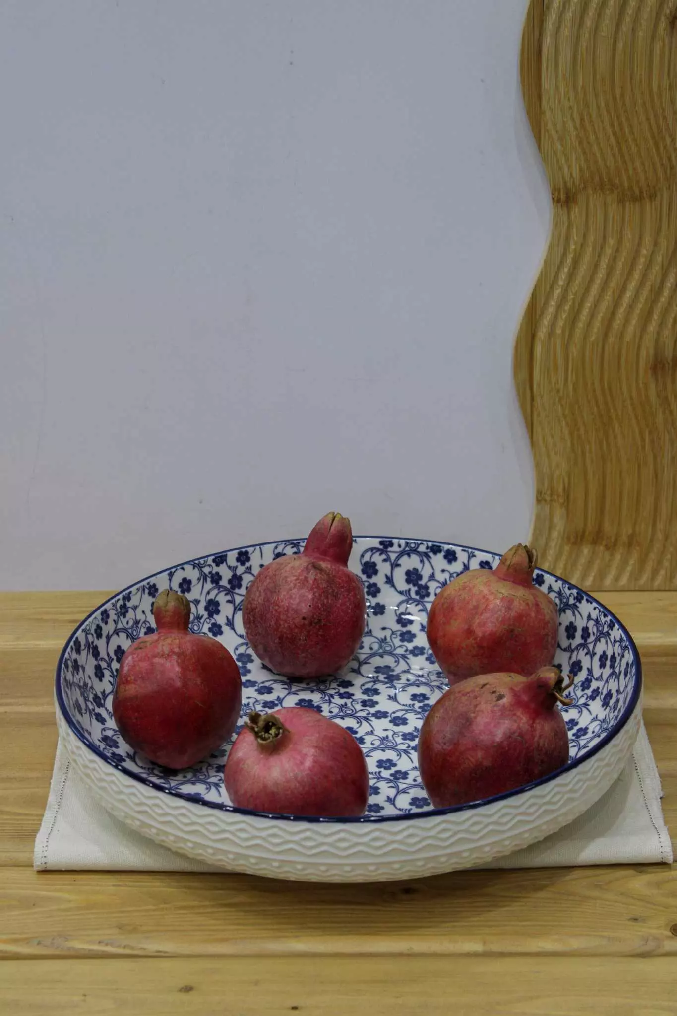دیس برجسته گل آبی