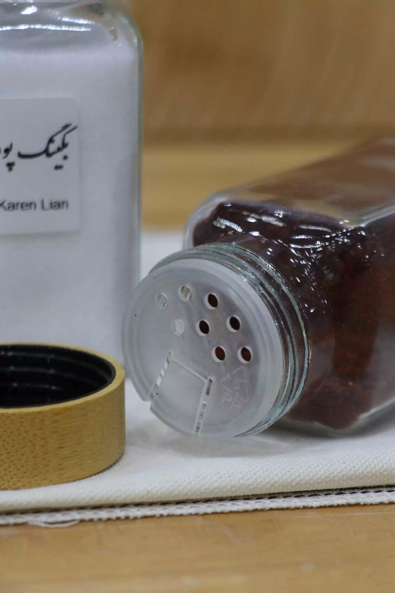 ست 15 عددی مکارتی بامبو دو کاره هنزا با پایه دو حالته بامبو