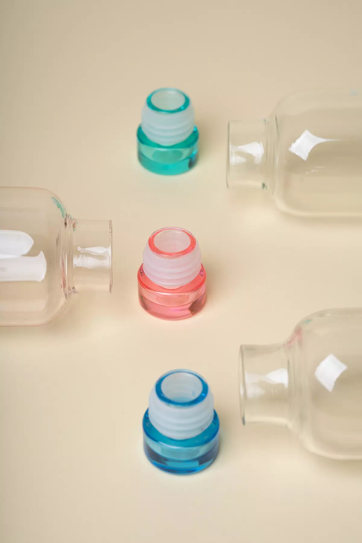 بطری پیرکس رنگی 500 میل