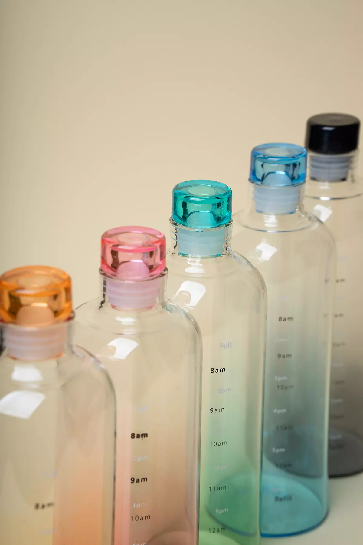 بطری پیرکس رنگی 750 میل