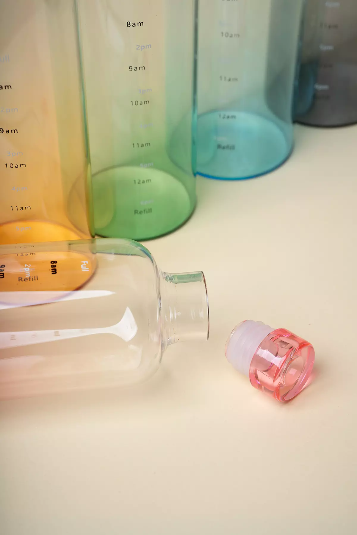 بطری پیرکس رنگی 750 میل