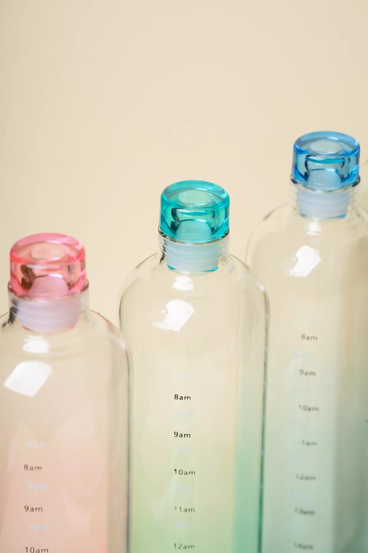 بطری  پیرکس رنگی 1000 میل