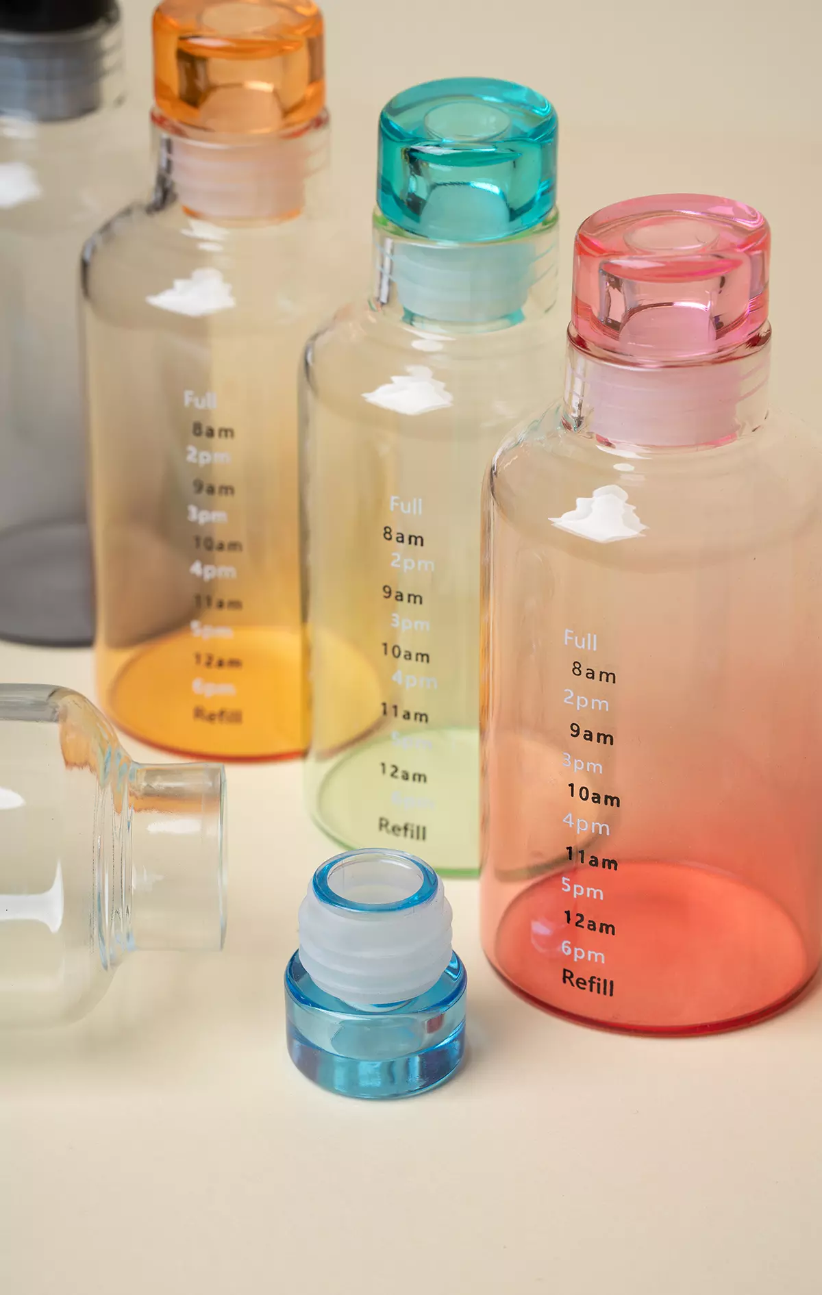 بطری پیرکس رنگی 300 میل