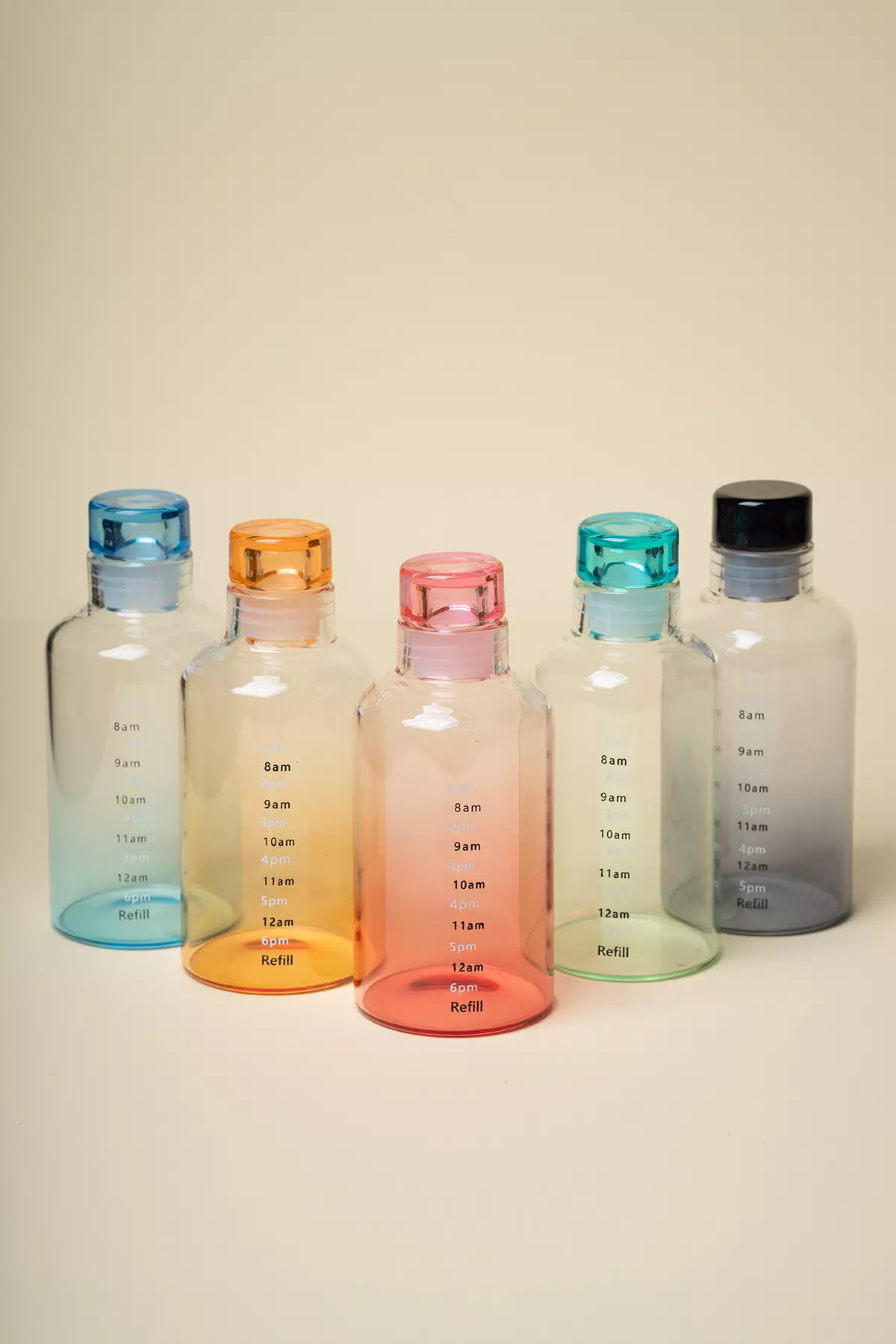 بطری پیرکس رنگی 300 میل