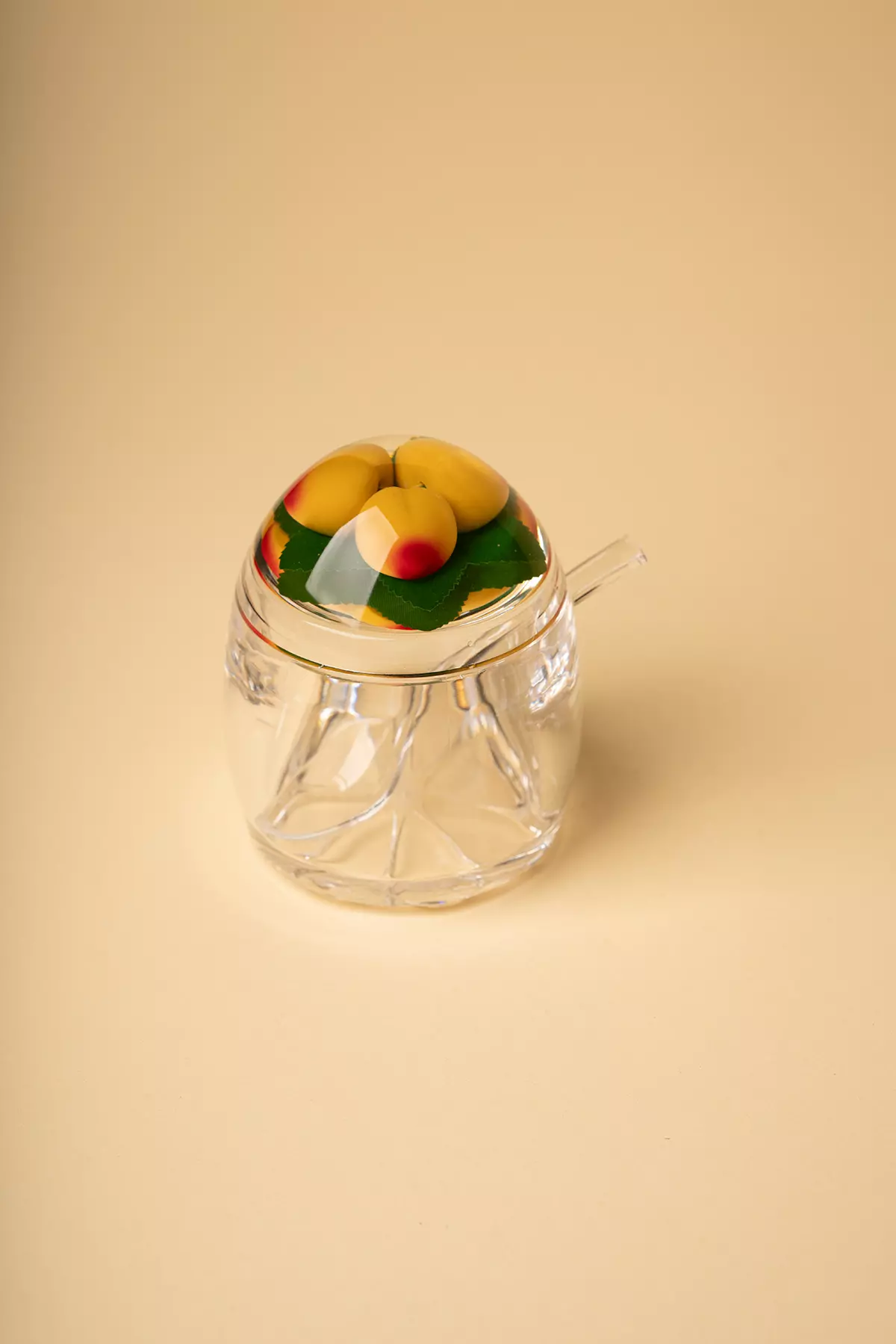 مربا خوری اکرولیک درب میوه ای بزرگ