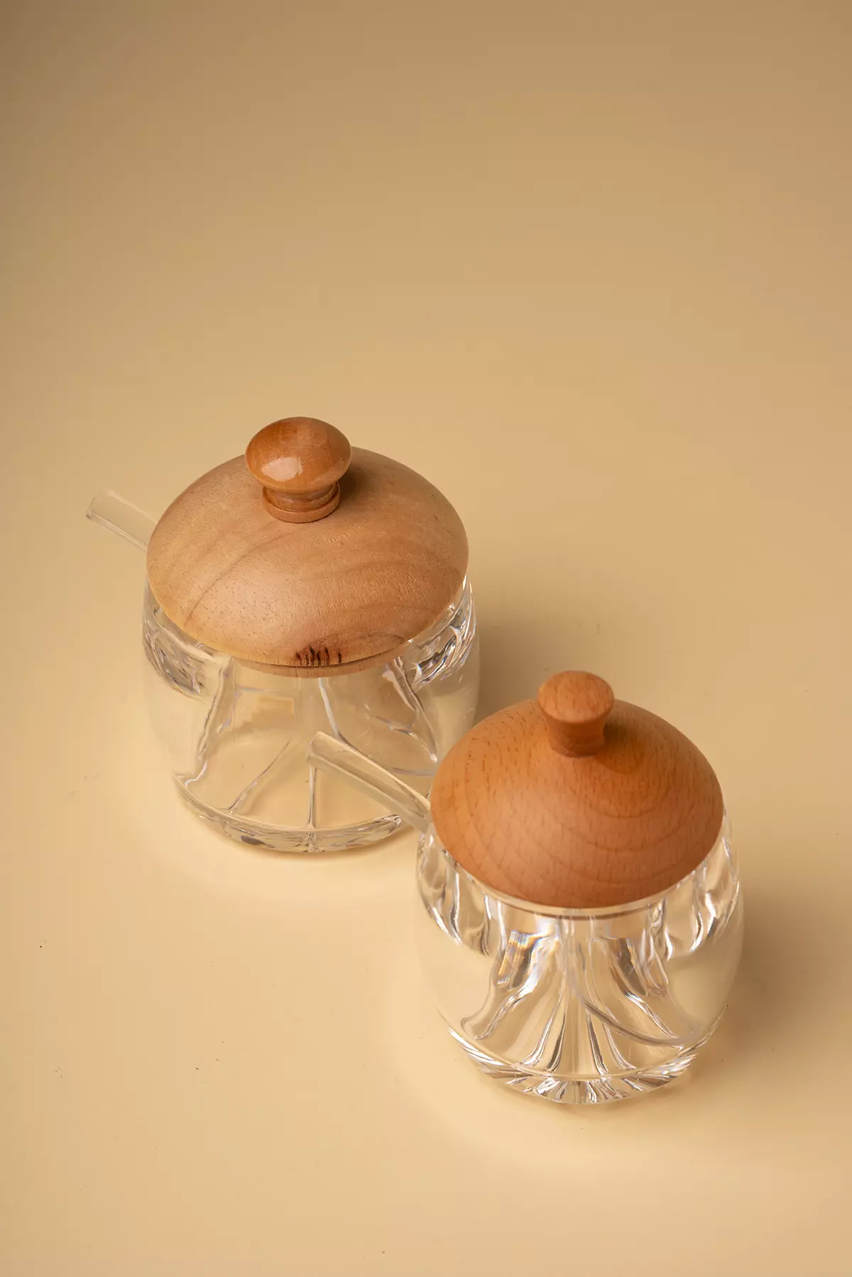 مربا خوری اکرولیک درب بامبو