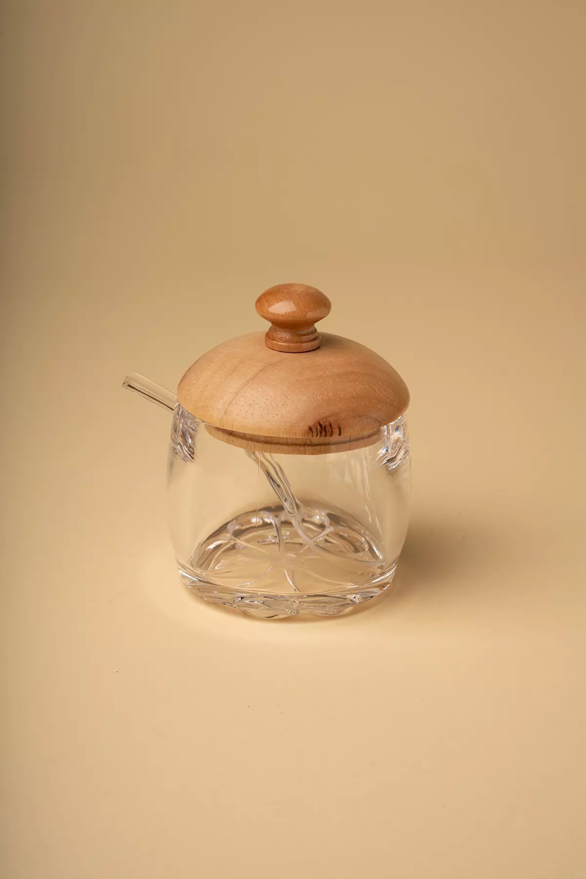 مربا خوری اکرولیک درب بامبو