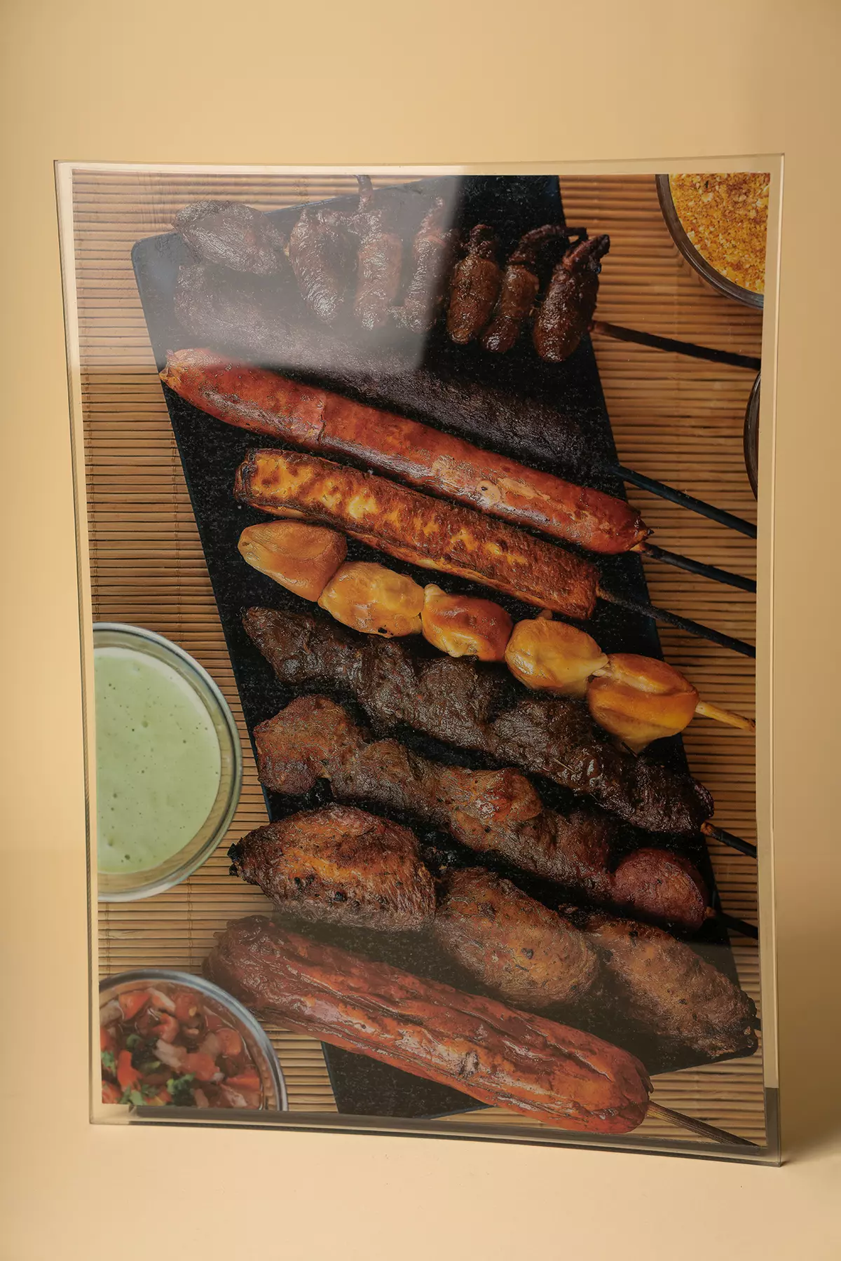 تخته گوشت شیشه ای