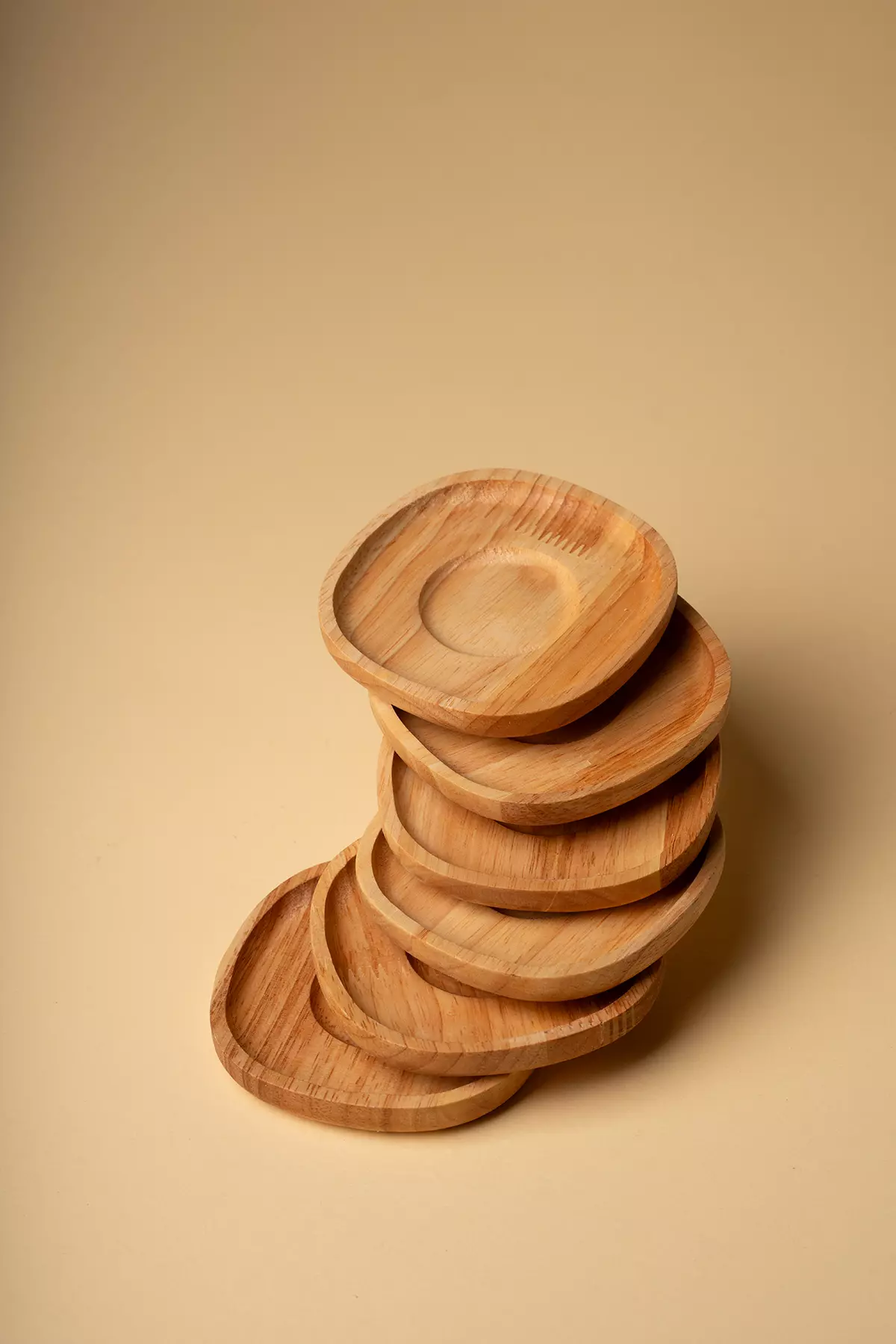 زیر لیوانی رابر وود بدون دسته