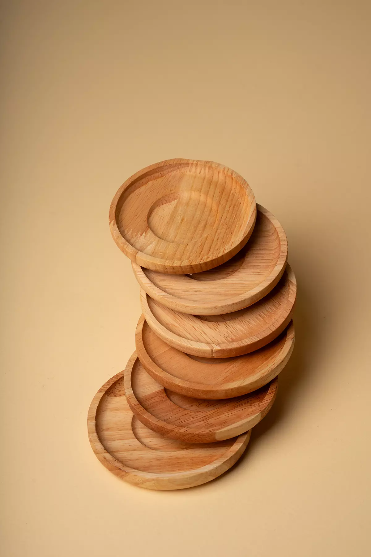 زیر لیوانی رابر وود بدون دسته