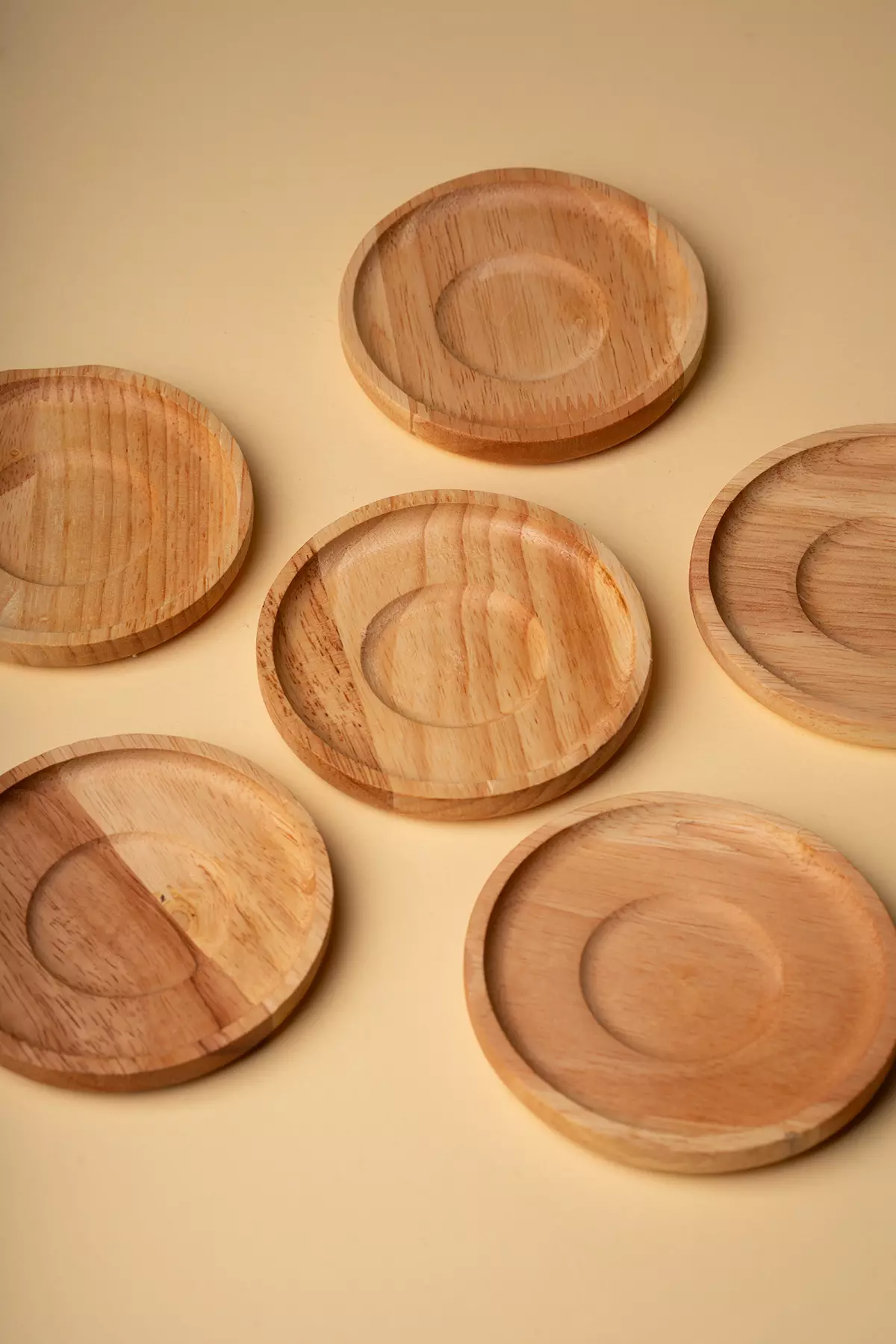 زیر لیوانی رابر وود بدون دسته