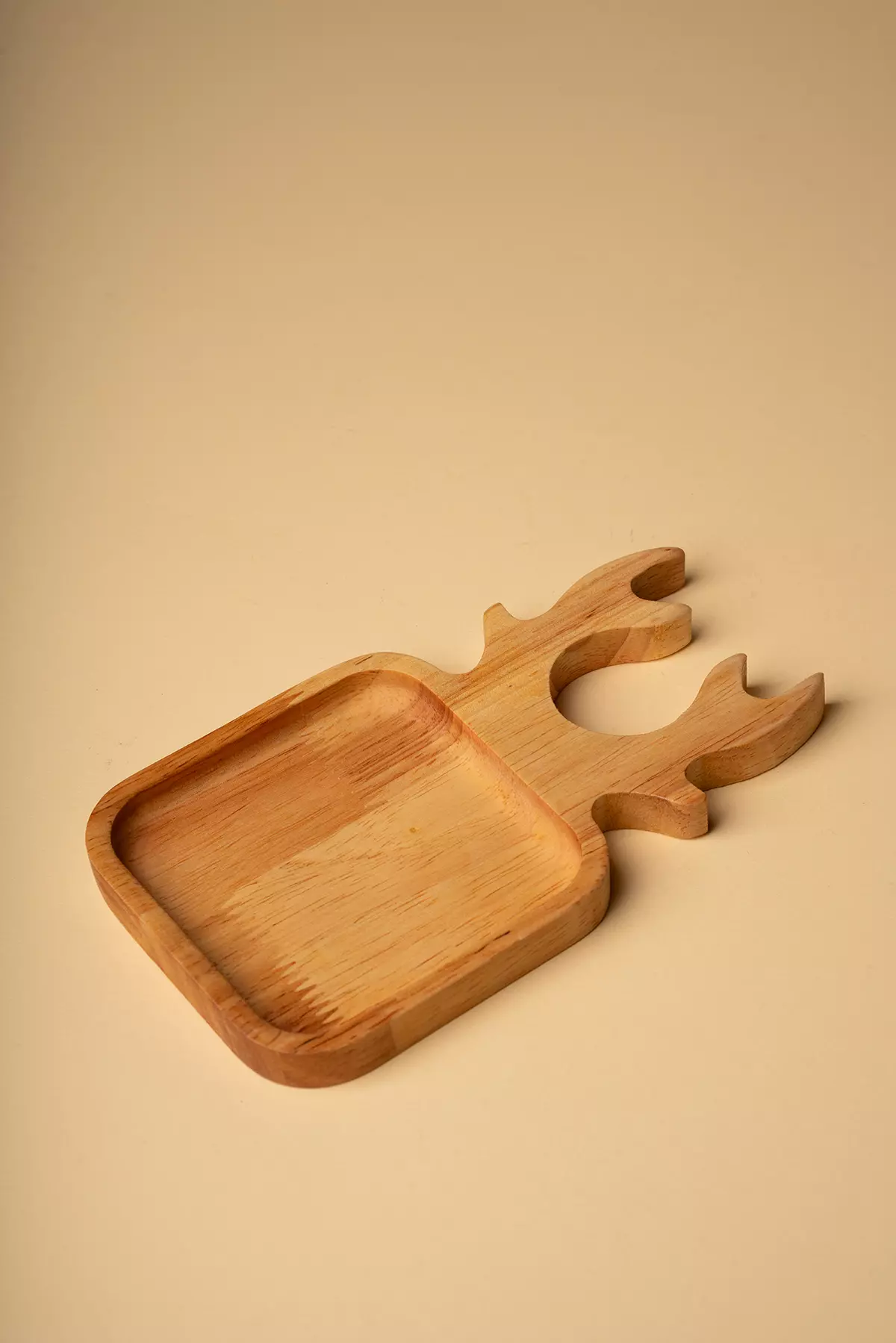 زیر لیوانی دسته دار مستطیل گوزنی