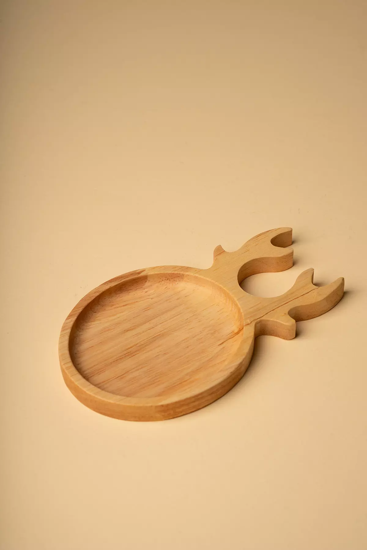 زیر لیوانی دسته دار گرد گوزنی