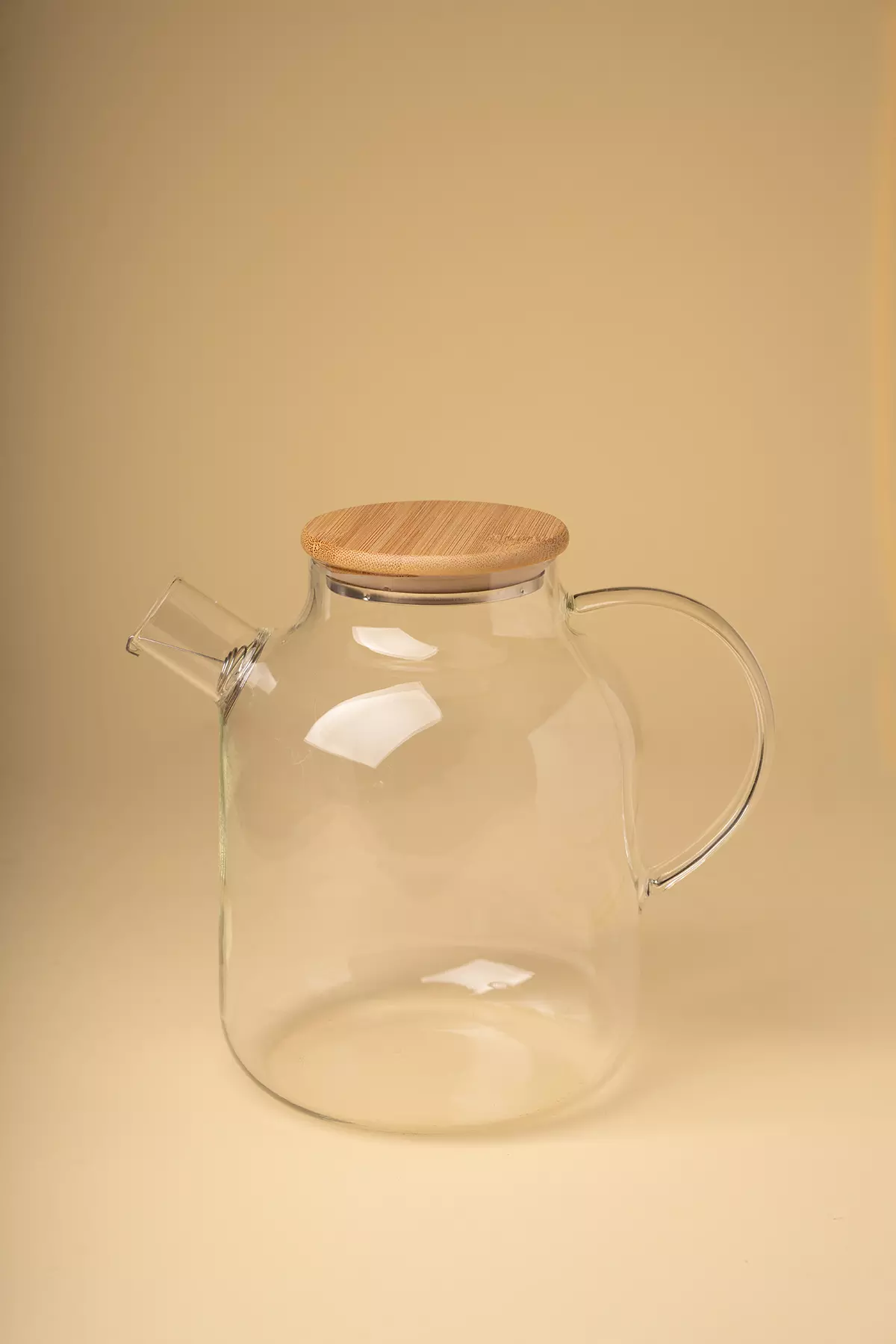 قوری پیرکس درب بامبو