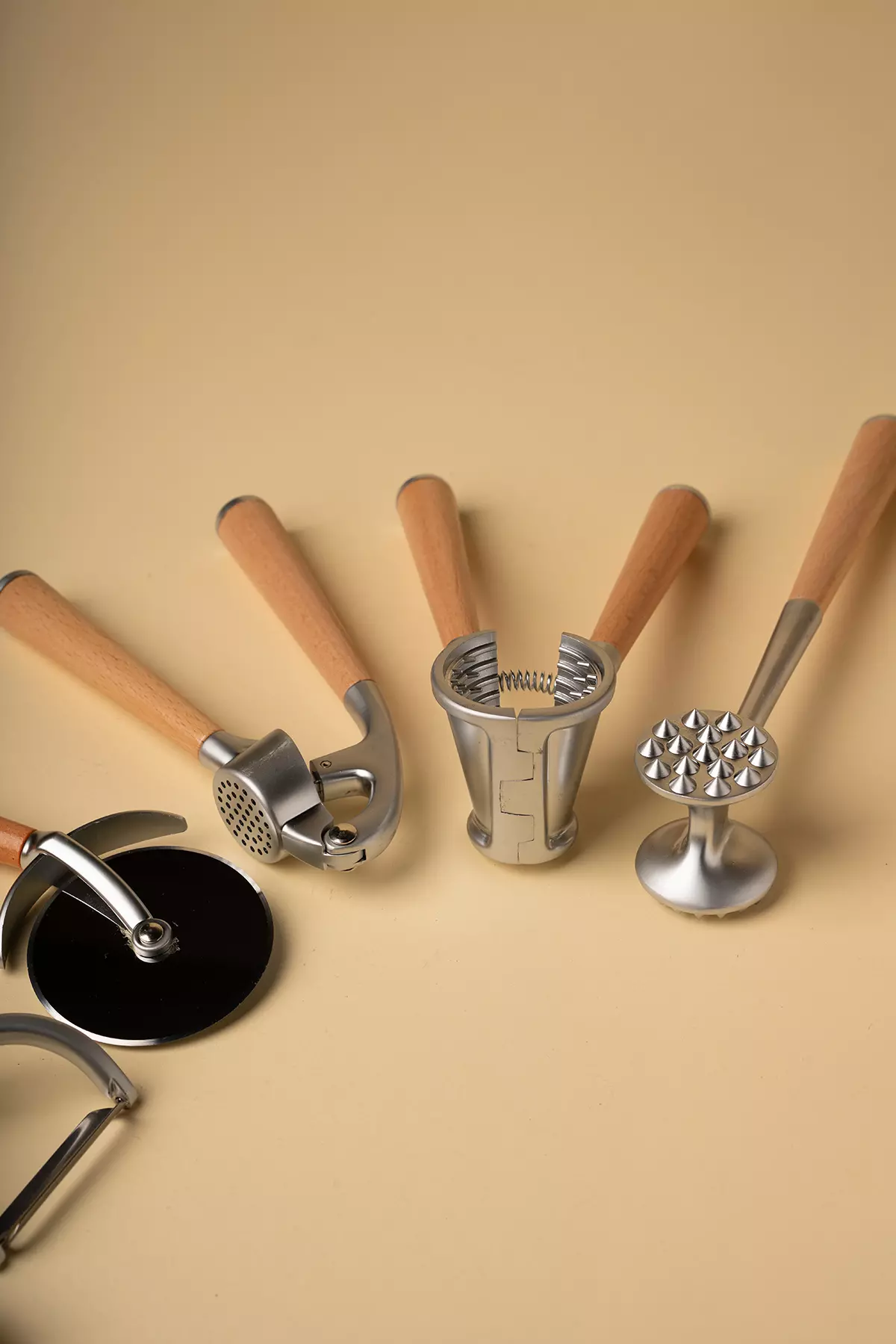 ابزار کروم دسته بامبو شنگیا