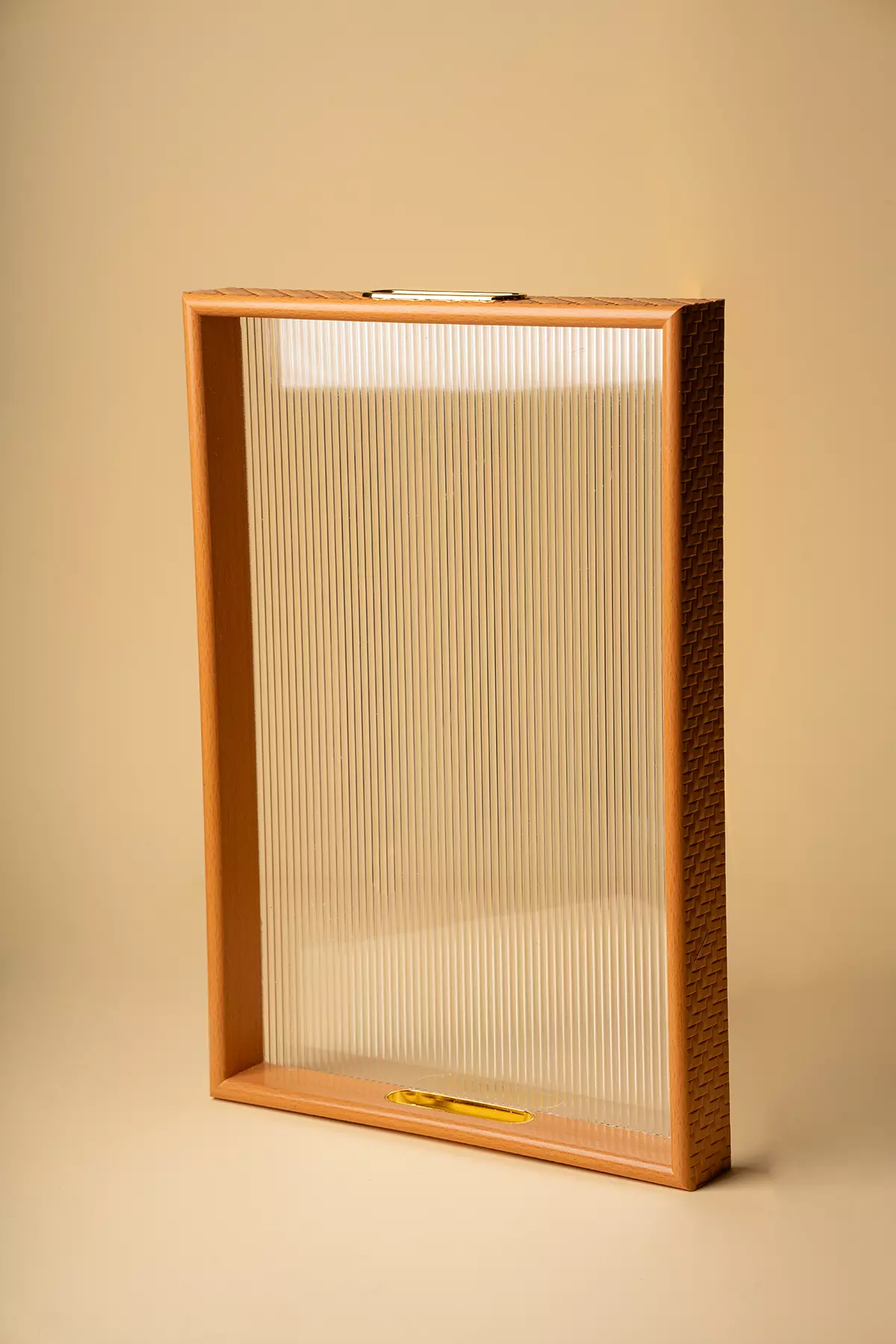 سینی اکرولیک بامبو روشن