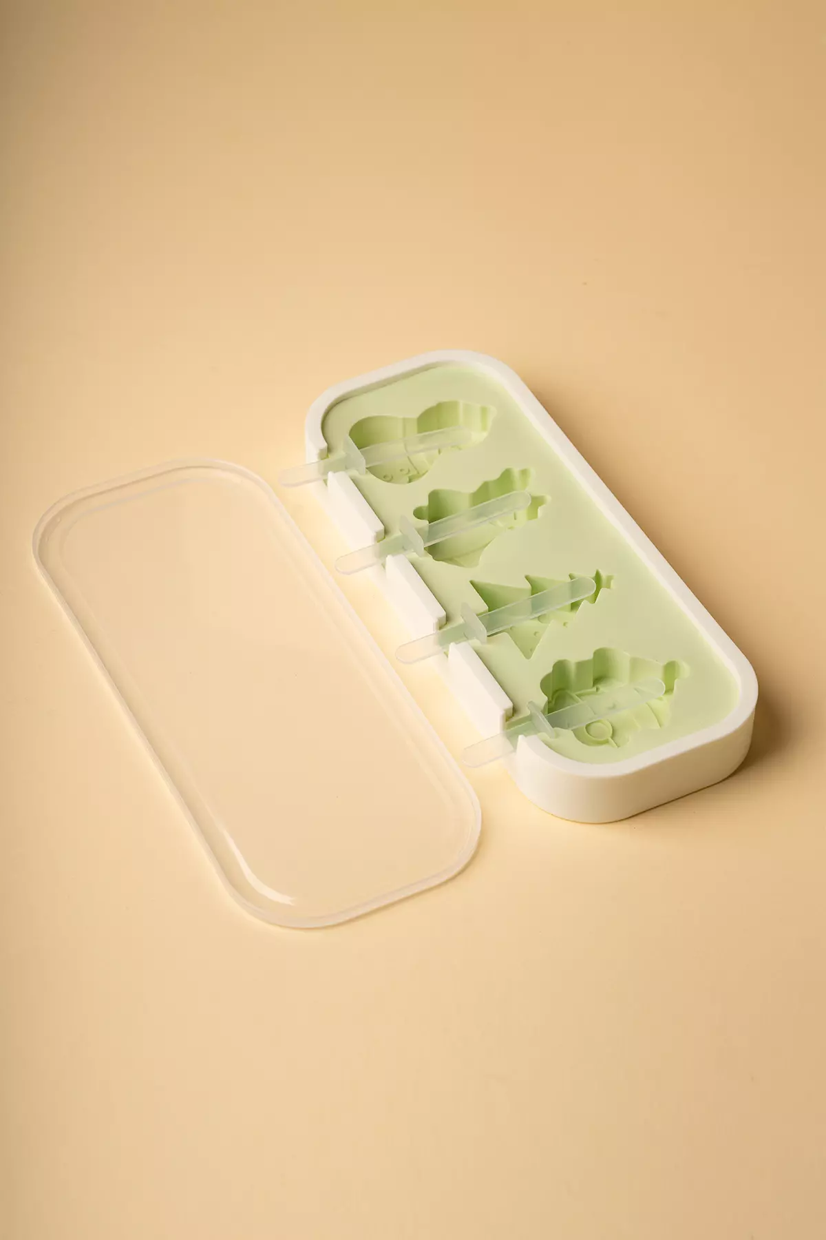 قالب بستنی سیلیکونی 4 عددی طرح دار