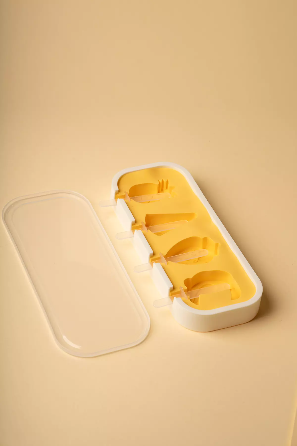 قالب بستنی سیلیکونی 4 عددی طرح دار