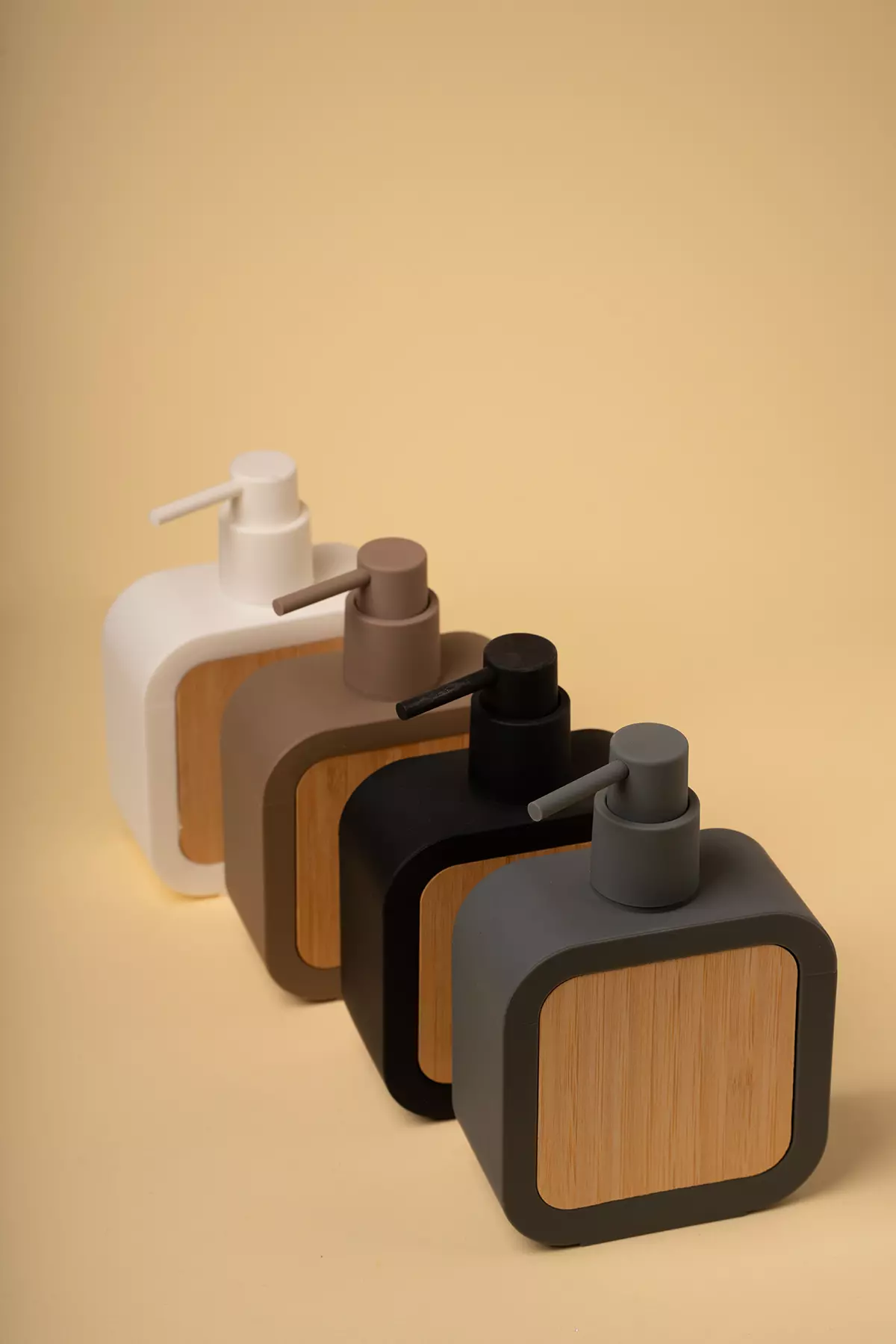 جا مایع مربع مخملی بامبو