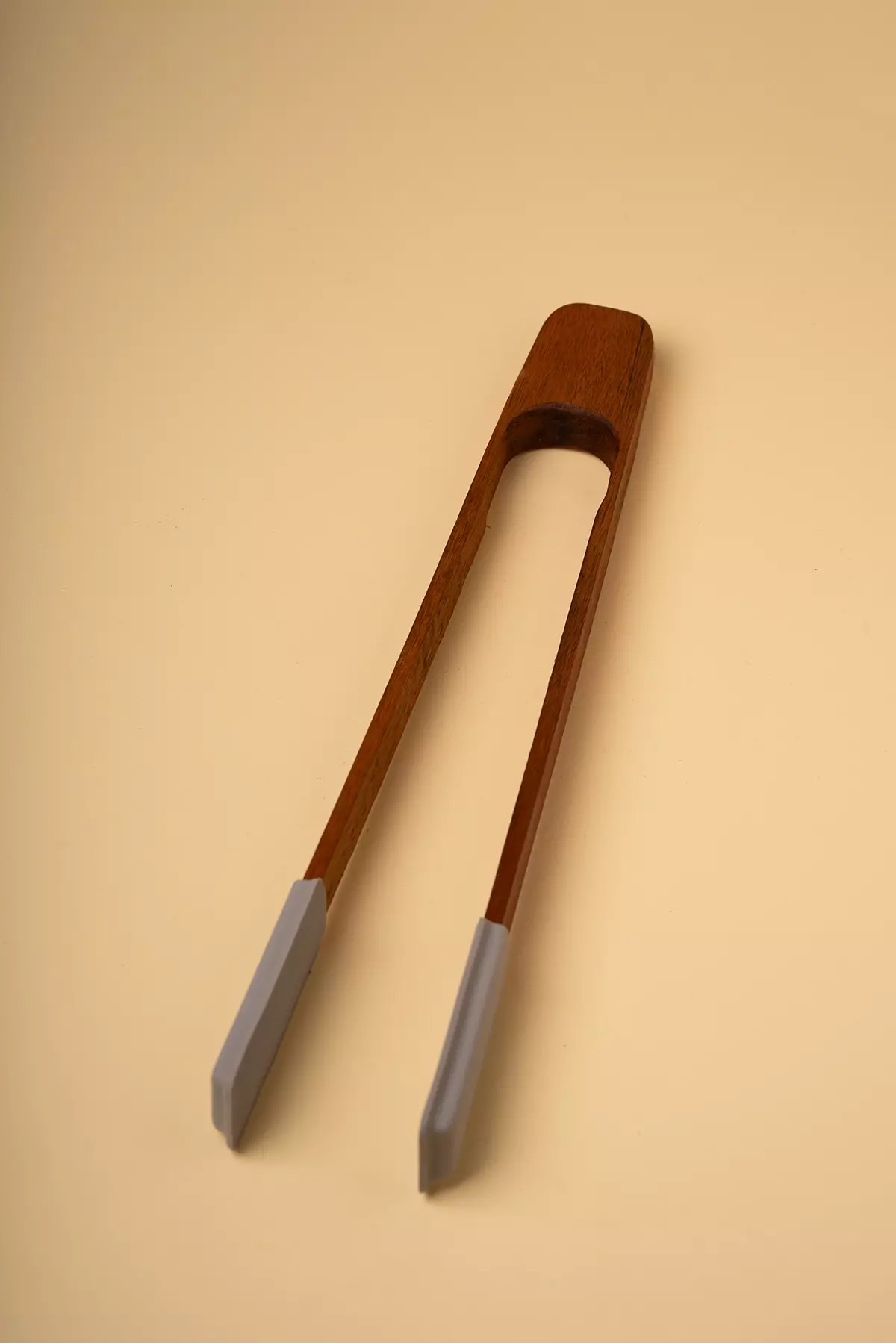 انبر سالاد چوبی سیلیکونی