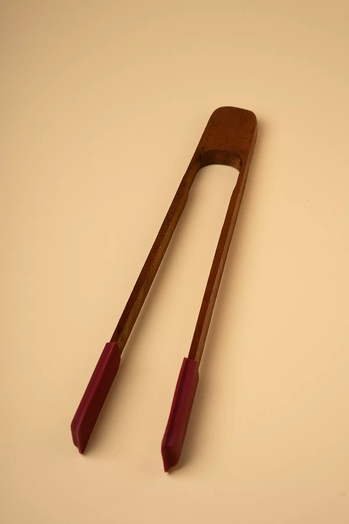 انبر سالاد چوبی سیلیکونی