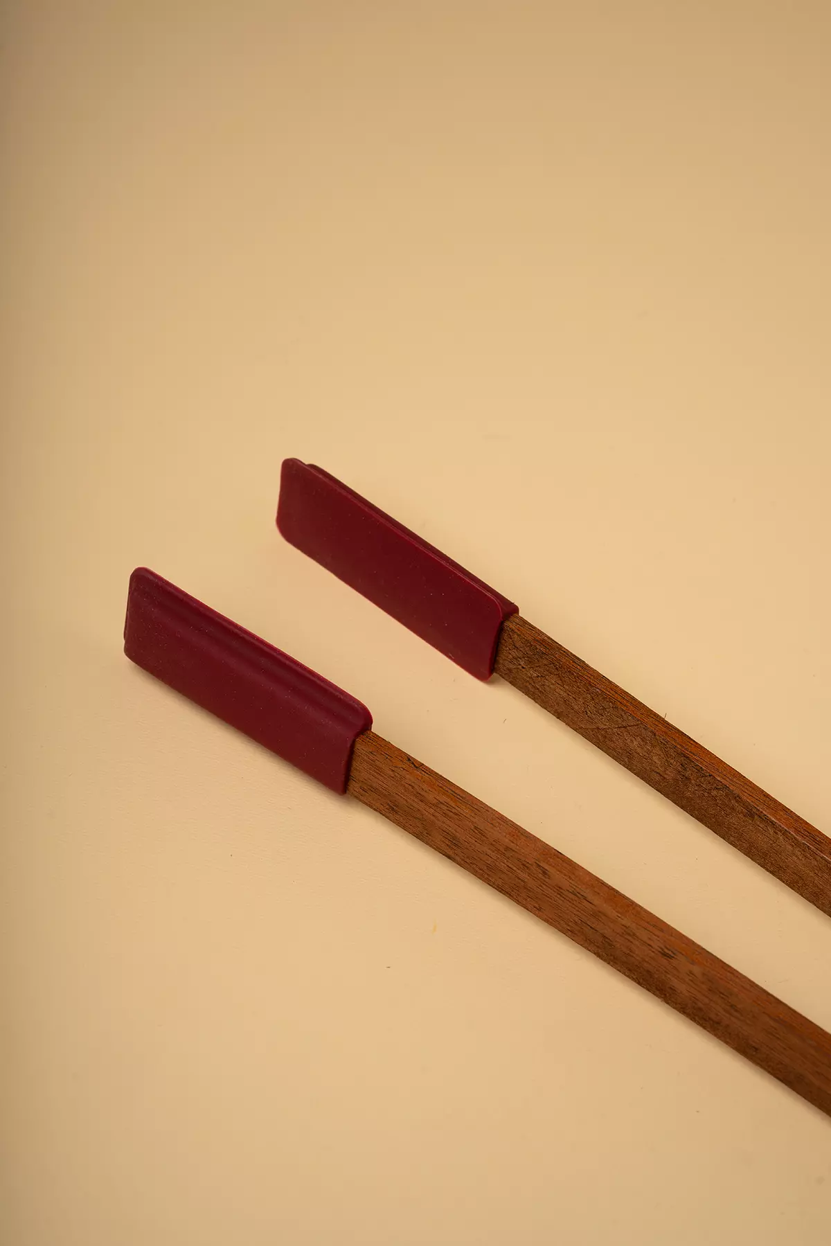 انبر سالاد چوبی سیلیکونی