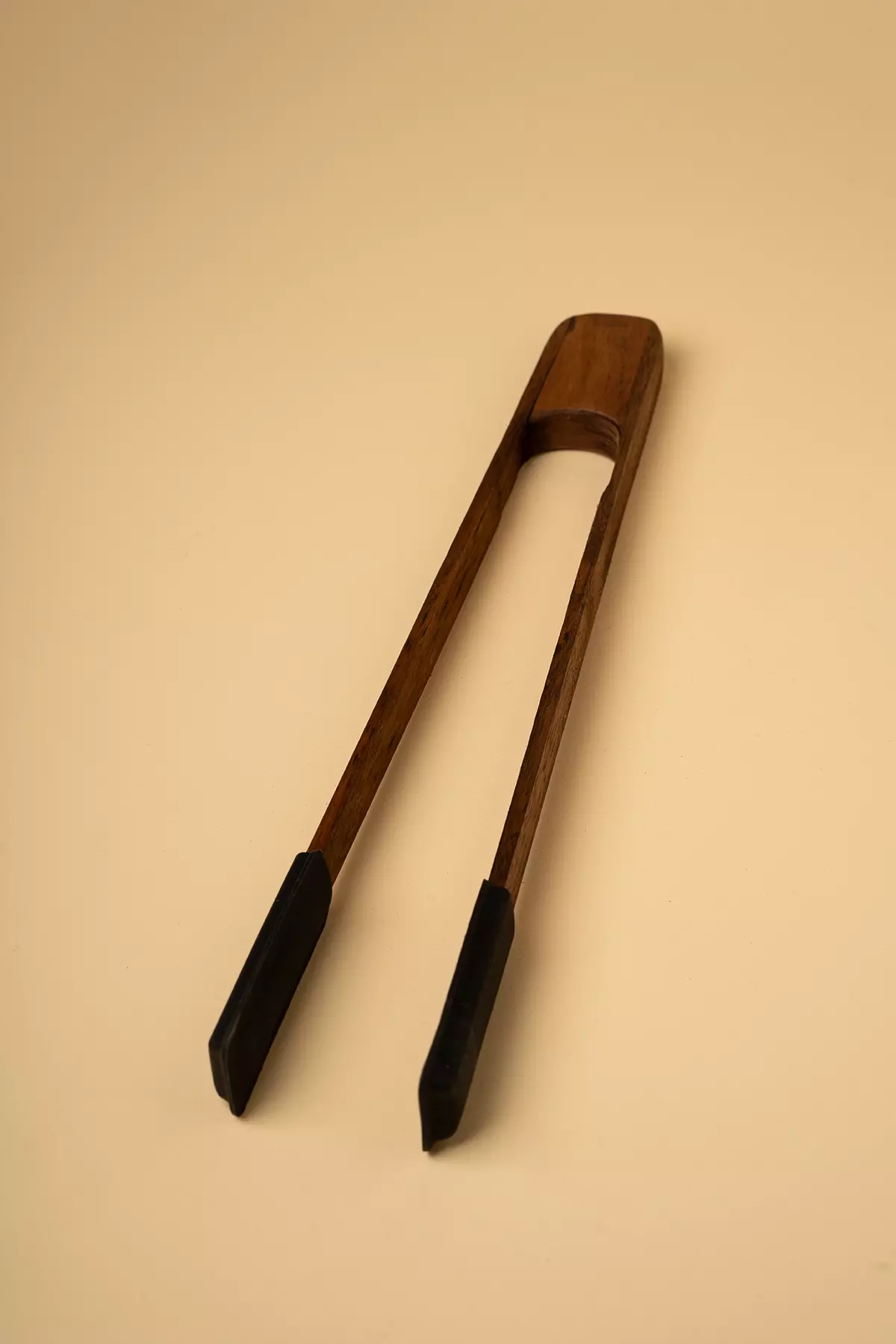 انبر سالاد چوبی سیلیکونی