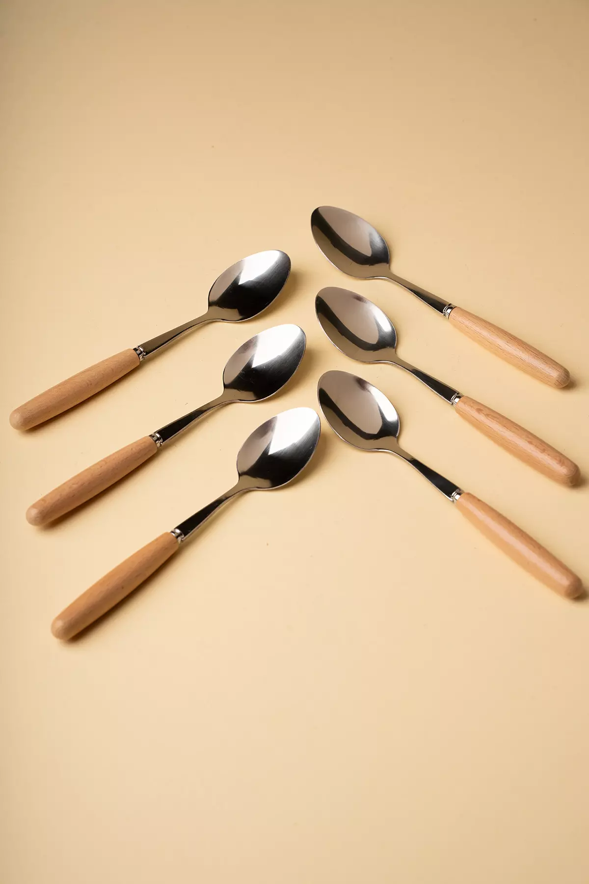 ست پذیرایی دسته چوبی