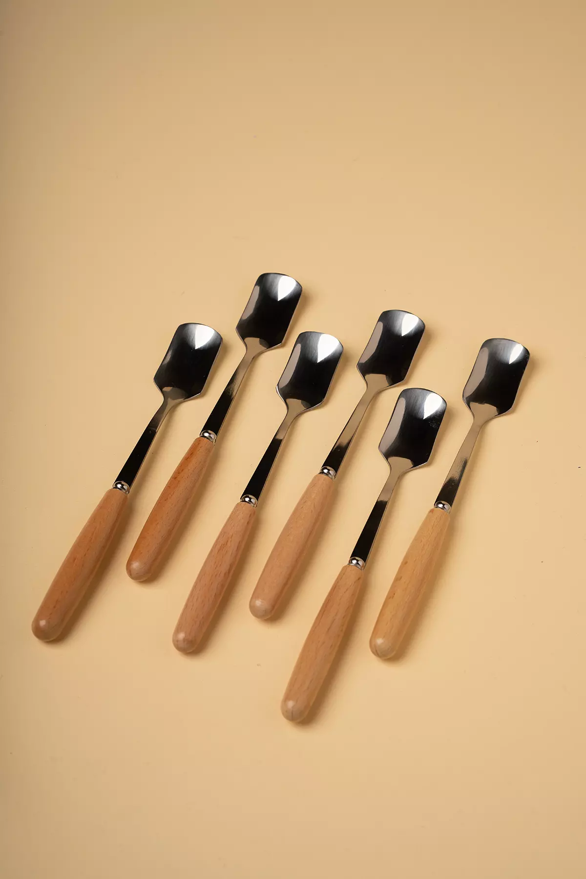 ست پذیرایی دسته چوبی