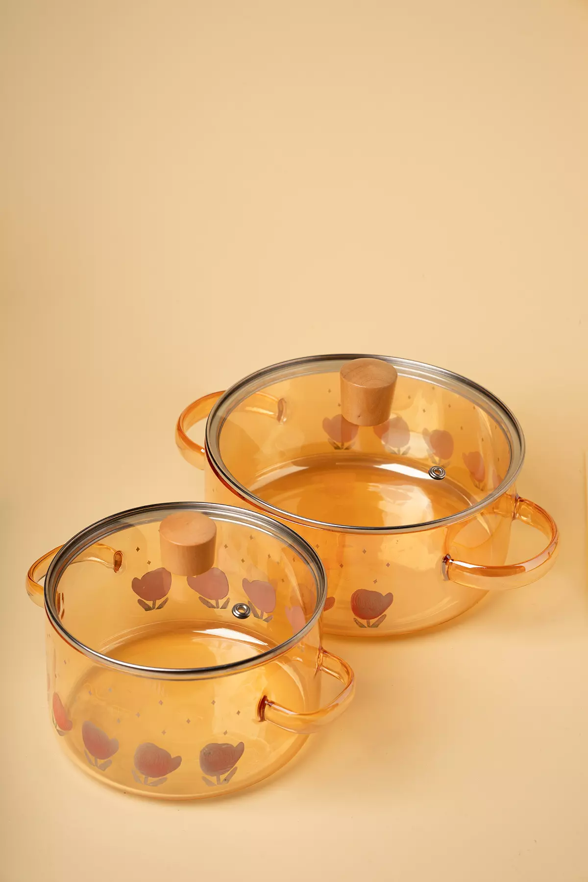 قابلمه گلدار شامپاینی