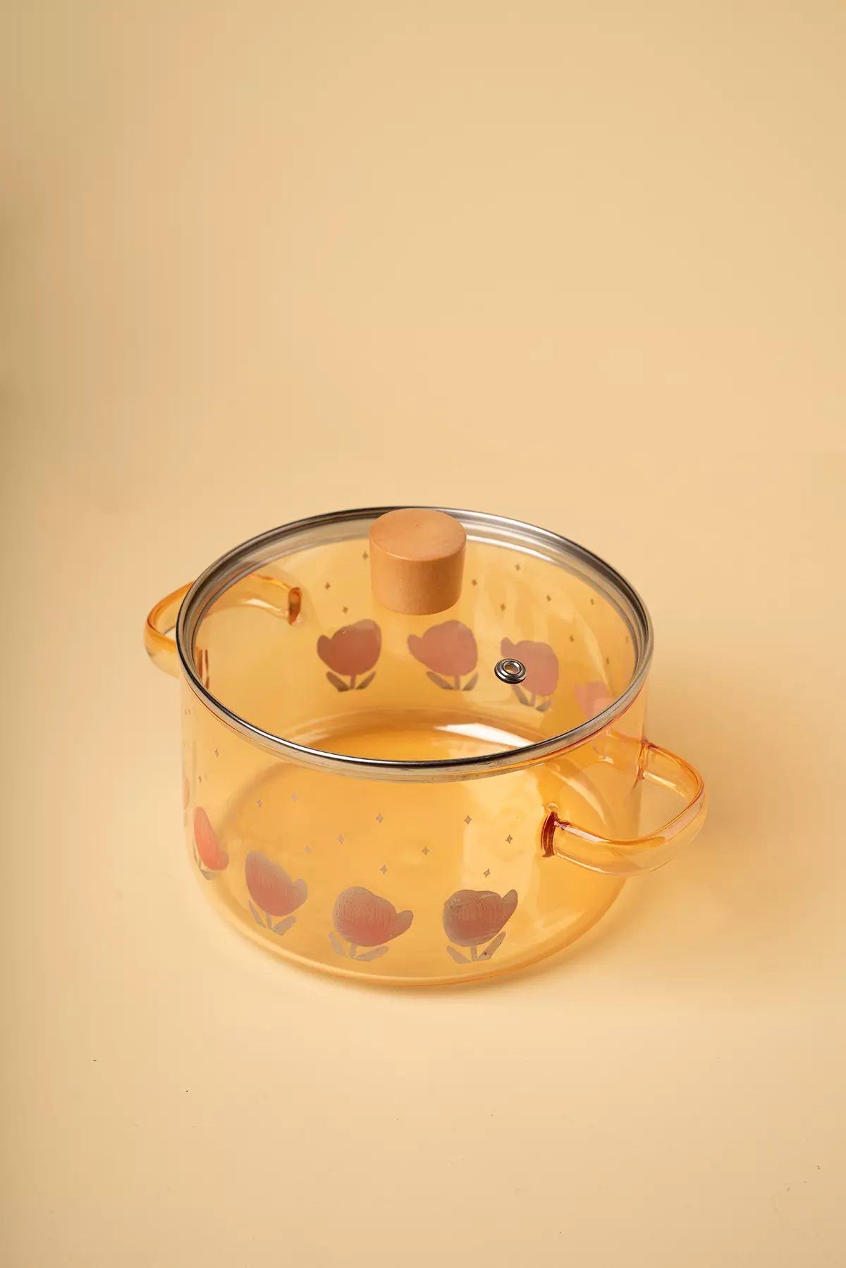 قابلمه گلدار شامپاینی