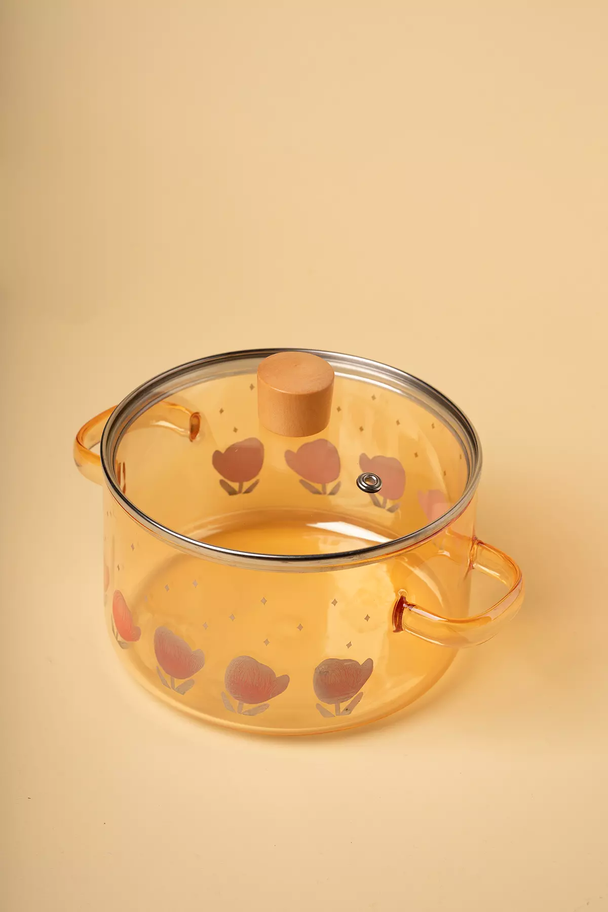 قابلمه گلدار شامپاینی