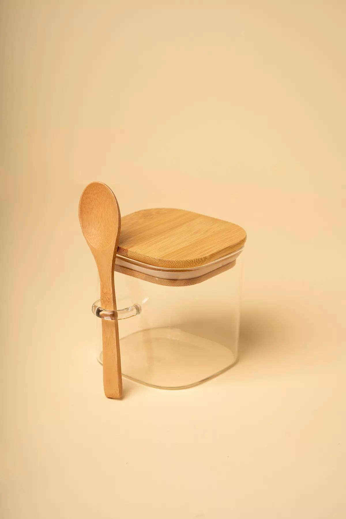 بانکه مربع پیرکس قاشق دار قطر 10