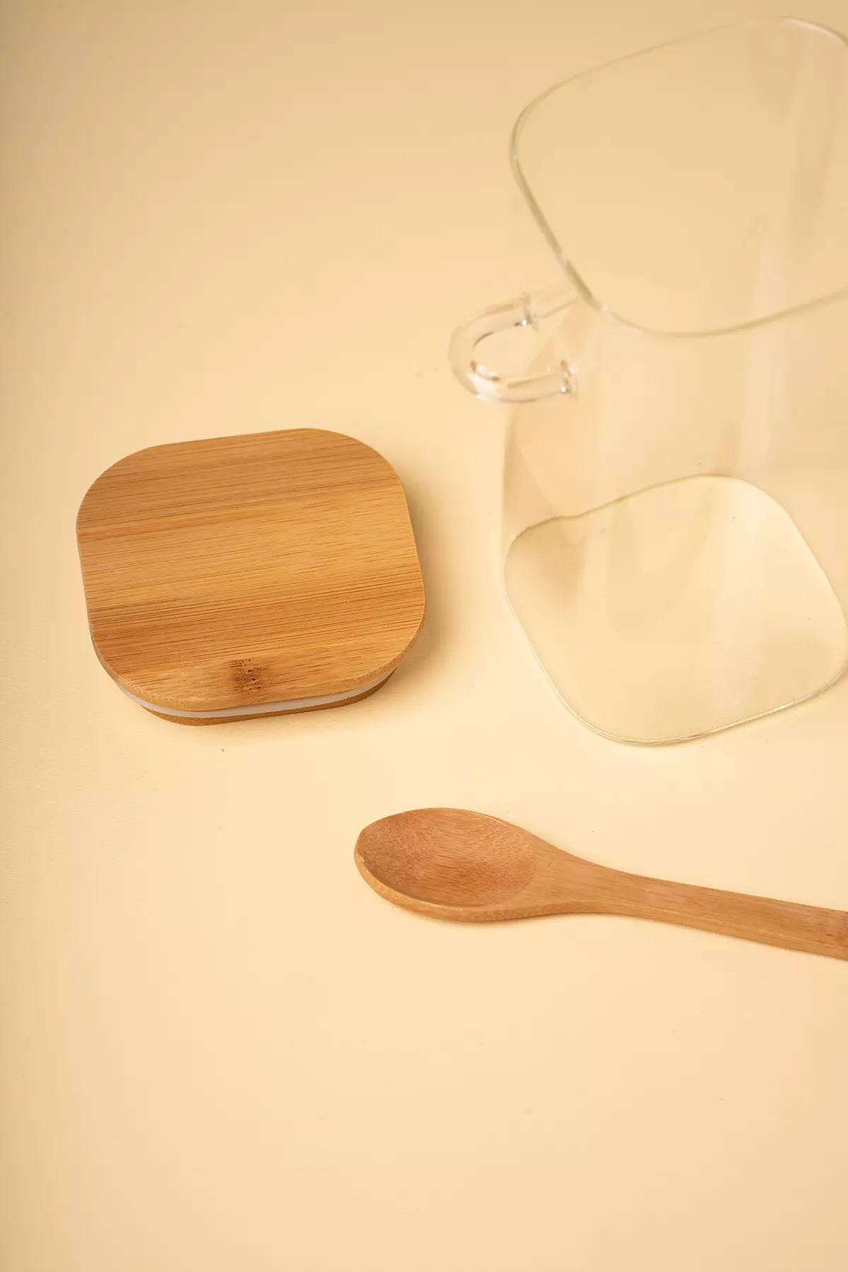 بانکه مربع پیرکس قاشق دار قطر 10