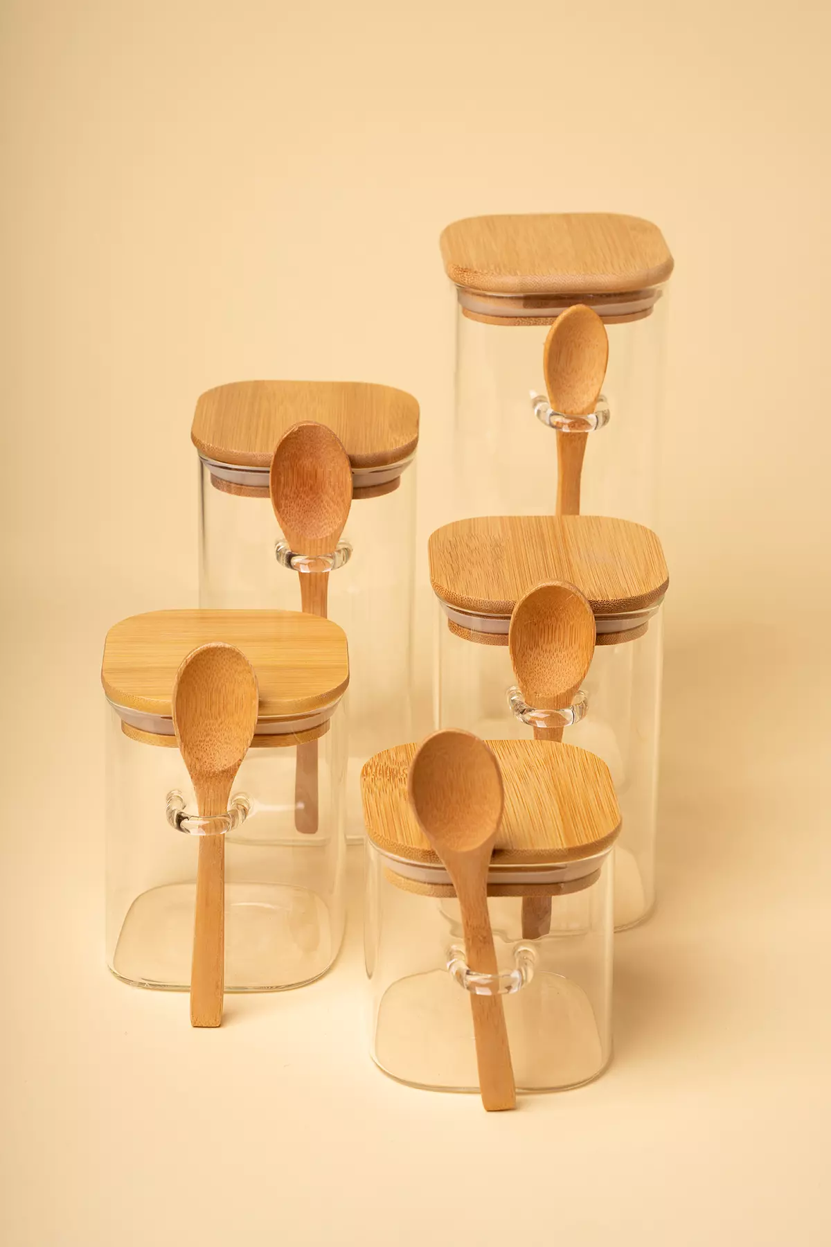 بانکه مربع پیرکس قاشق دار قطر 10