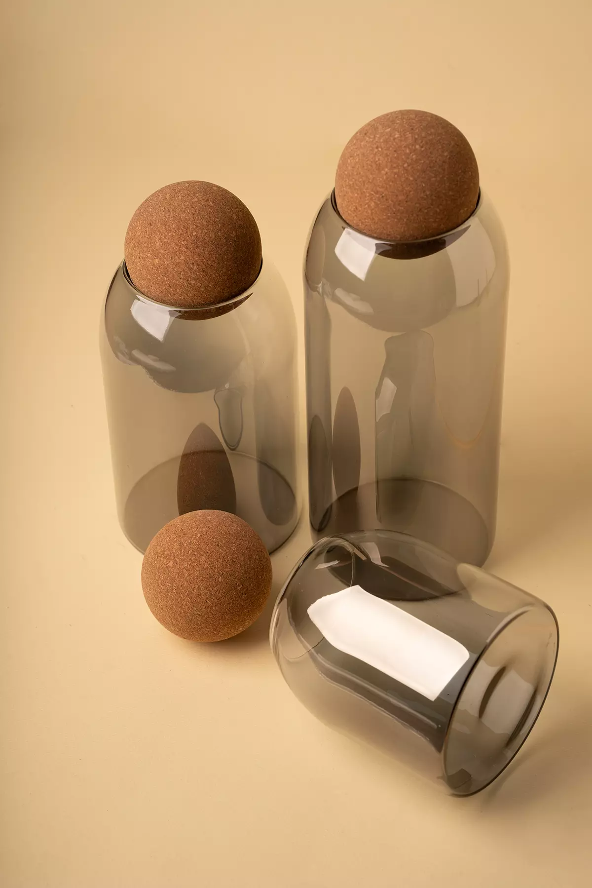 بانکه درب توپی دودی