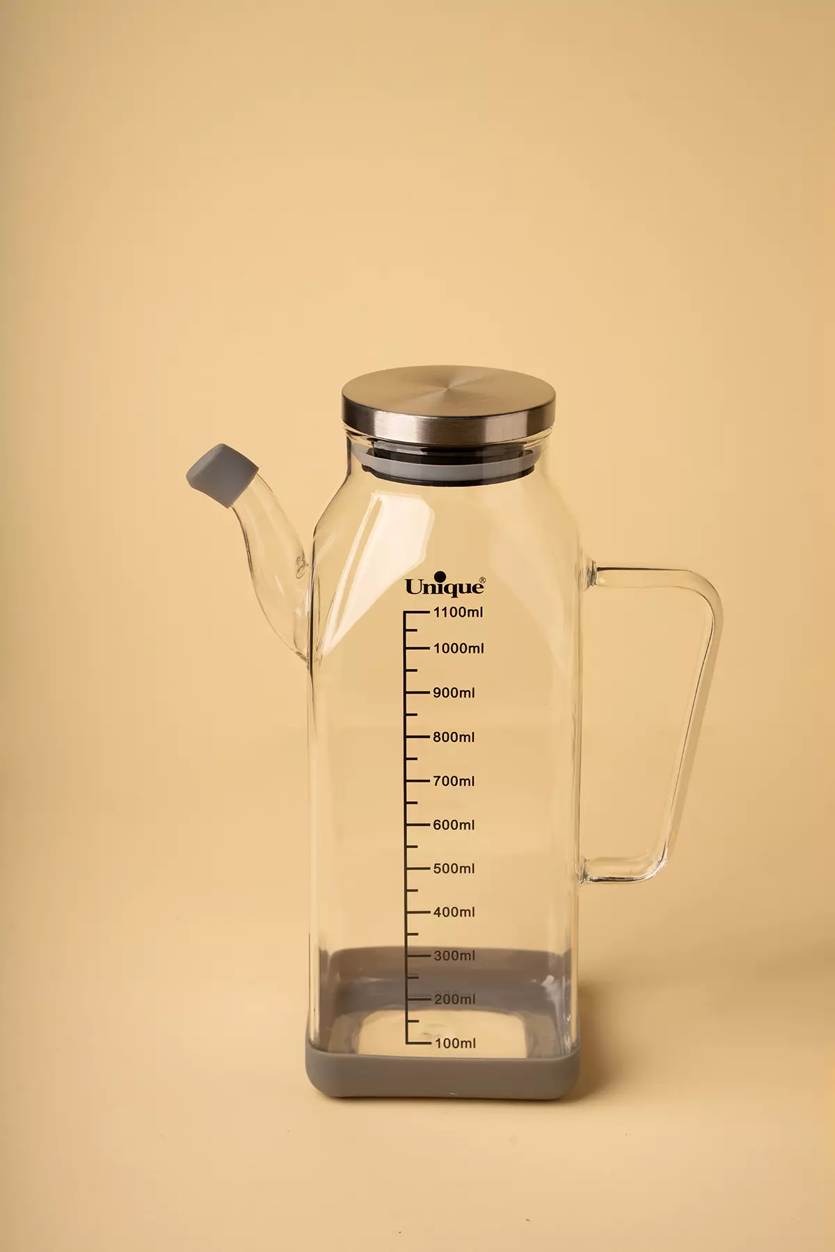 روغن ریز مربع درب استیل یونیک