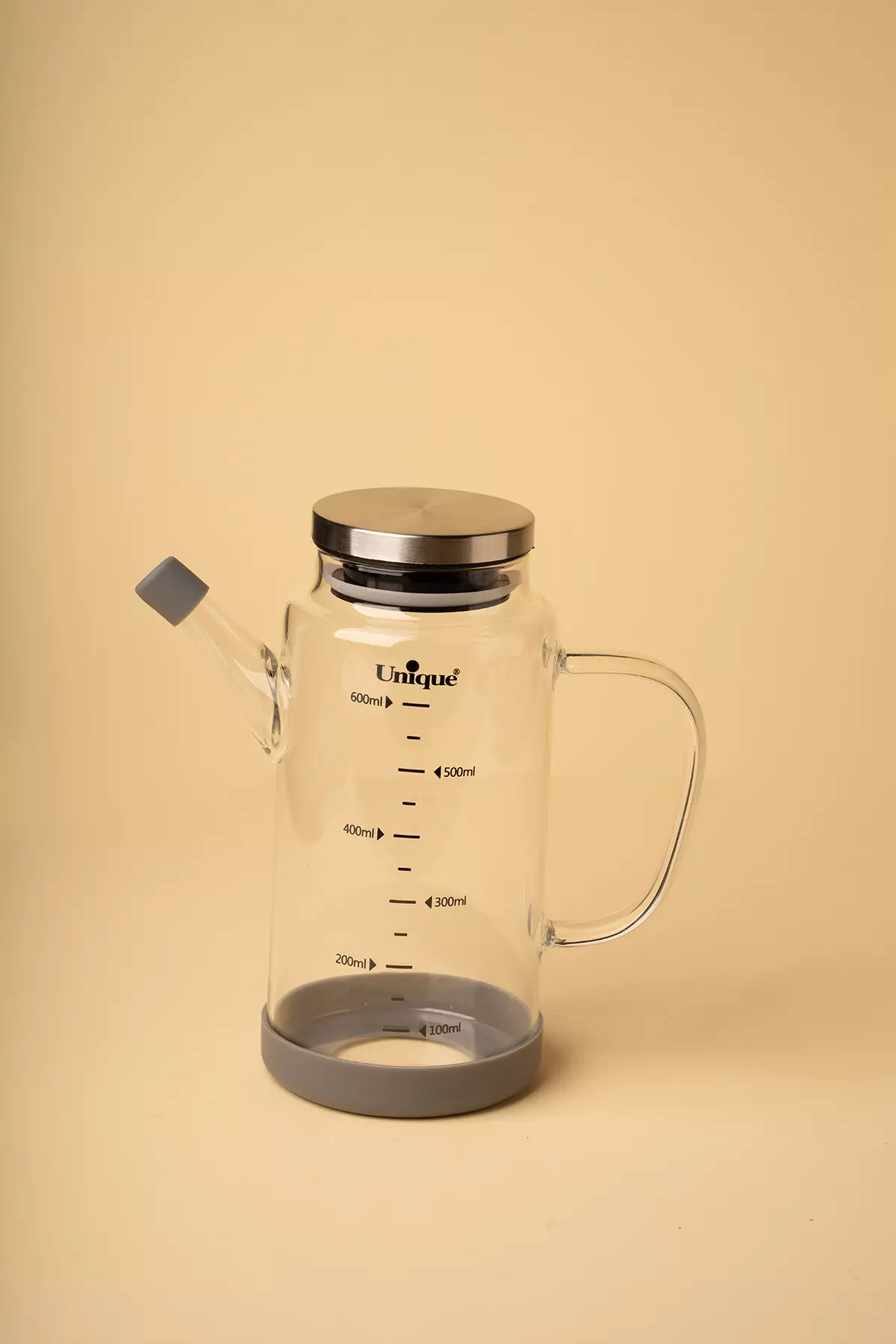 روغن ریز گرد درب استیل یونیک