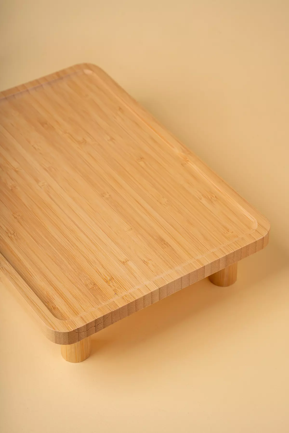 رایزر مستطیل لبه دار بامبو