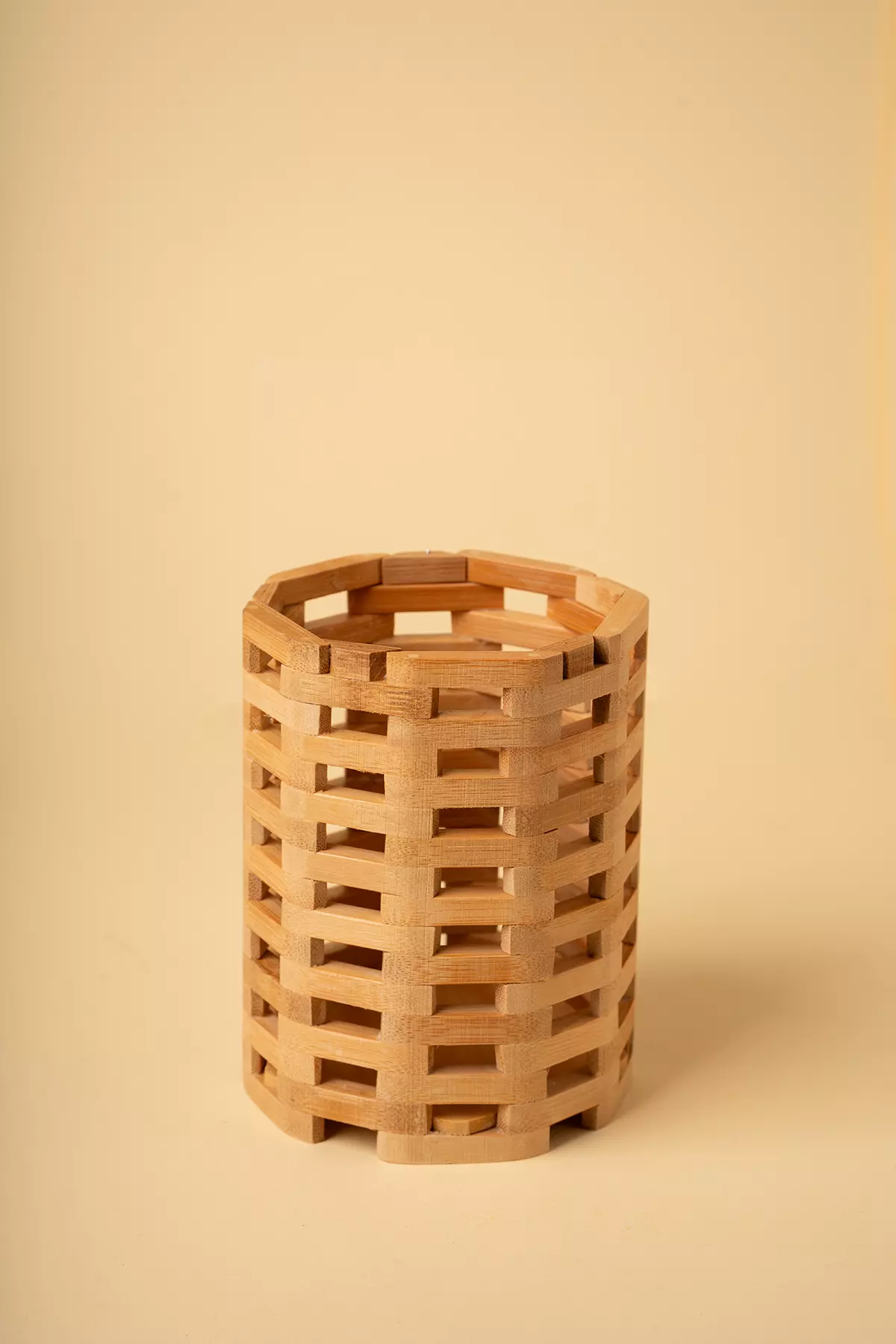 جا قاشقی بامبو شطرنجی