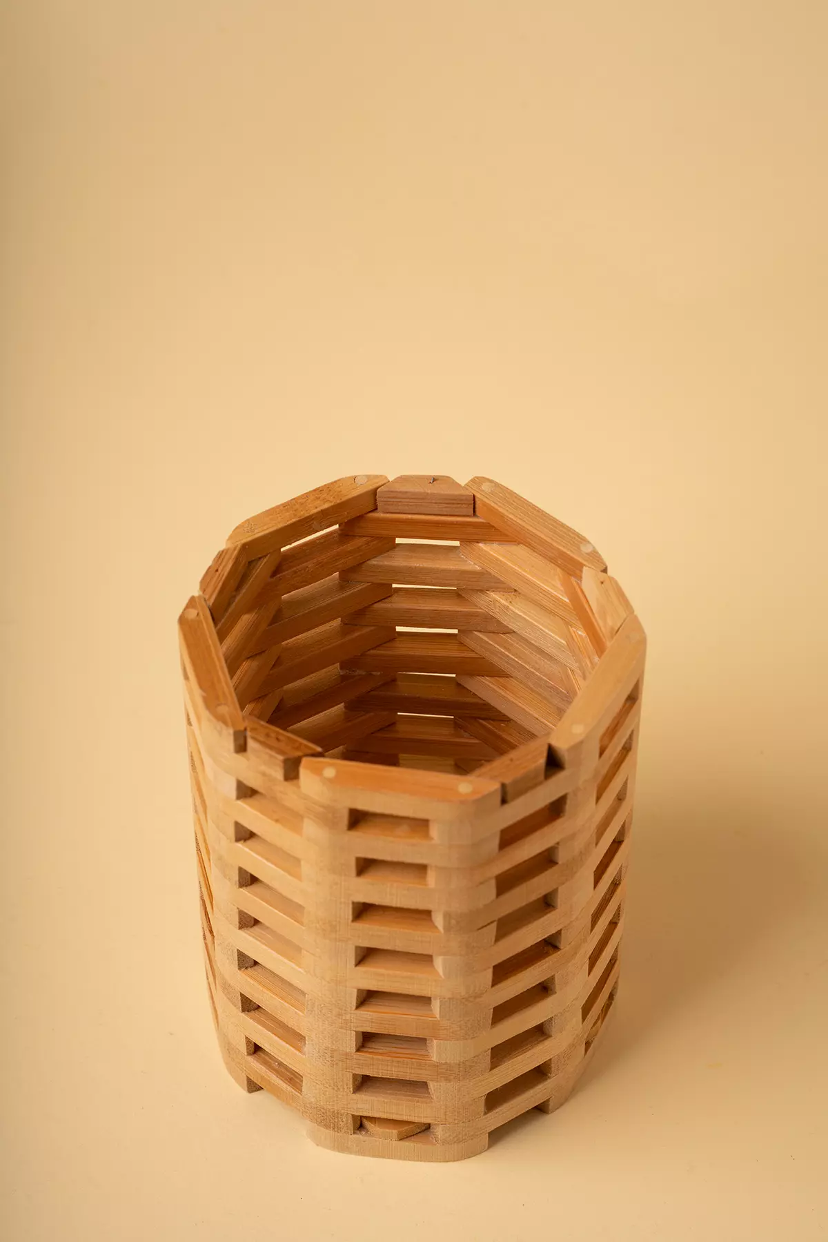 جا قاشقی بامبو شطرنجی