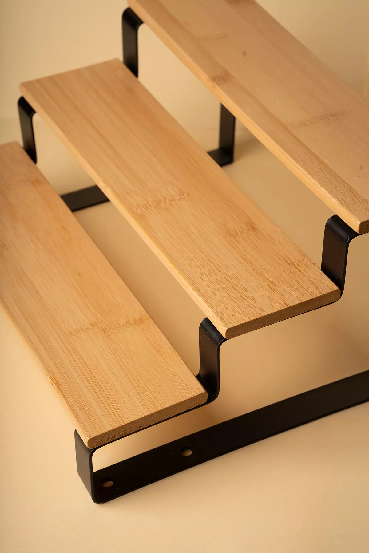 استند سه طبقه چوب وفلز