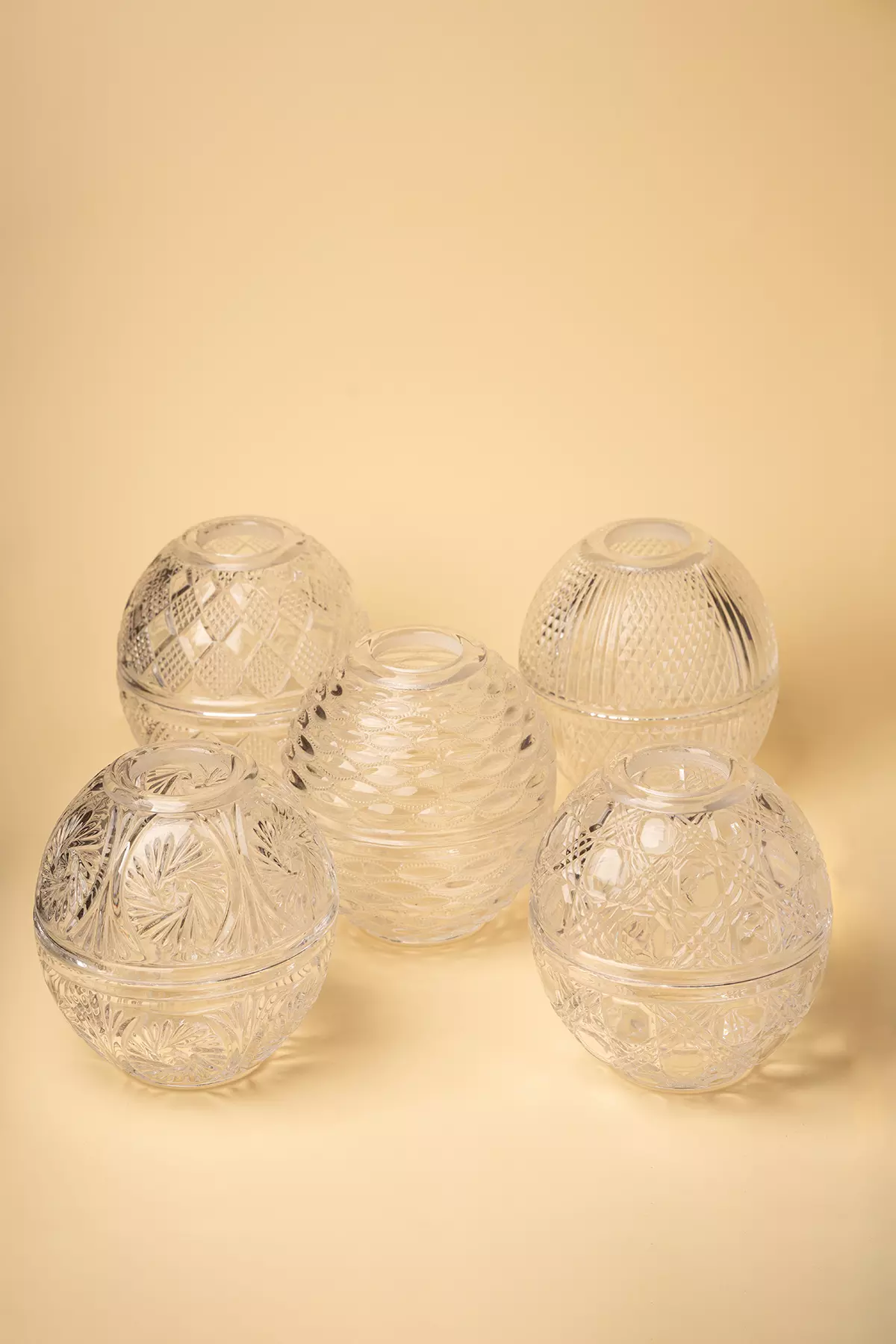 جا دستمال کریستال گوی